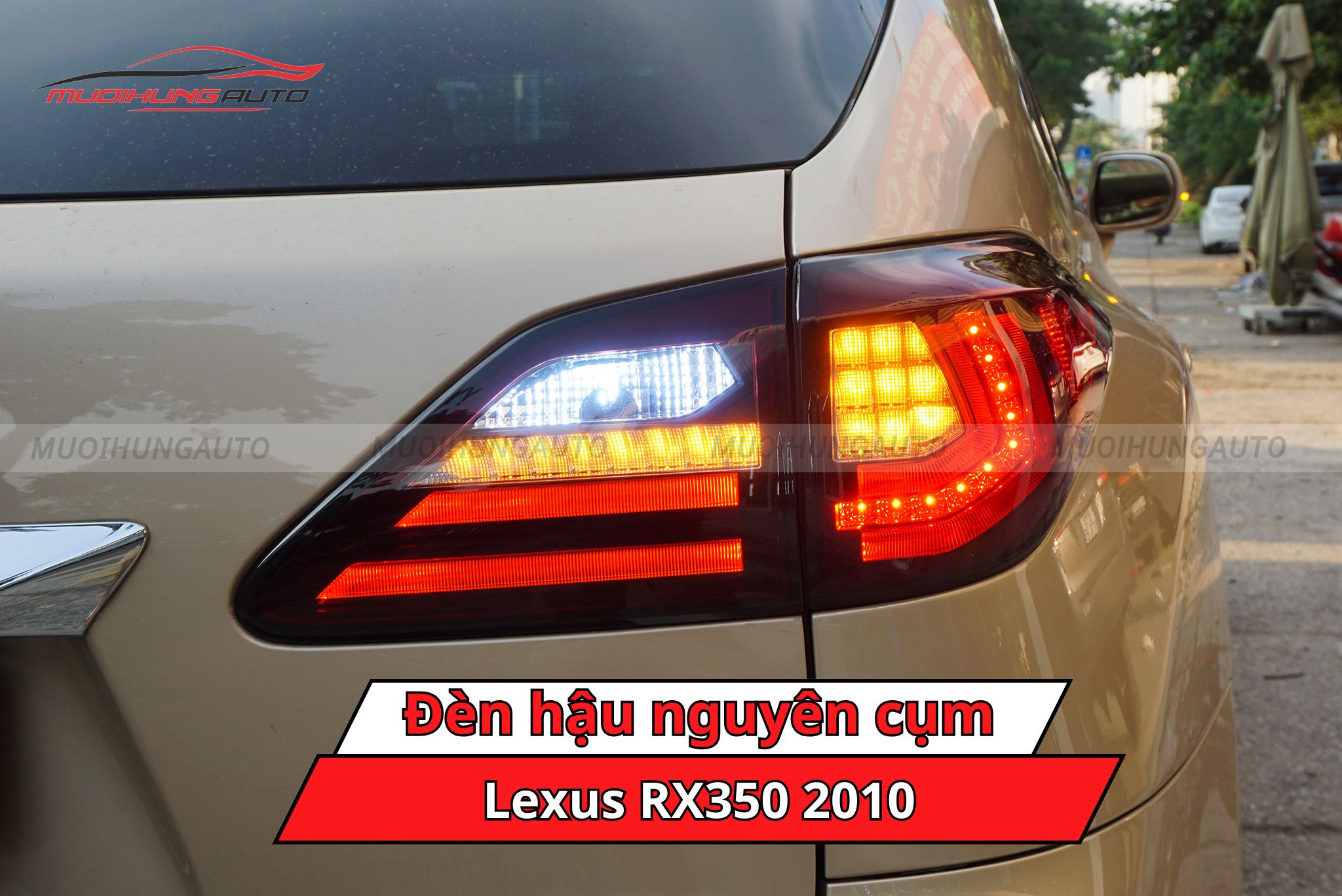 Đèn hậu nguyên cụm cho Lexus RX350 2010