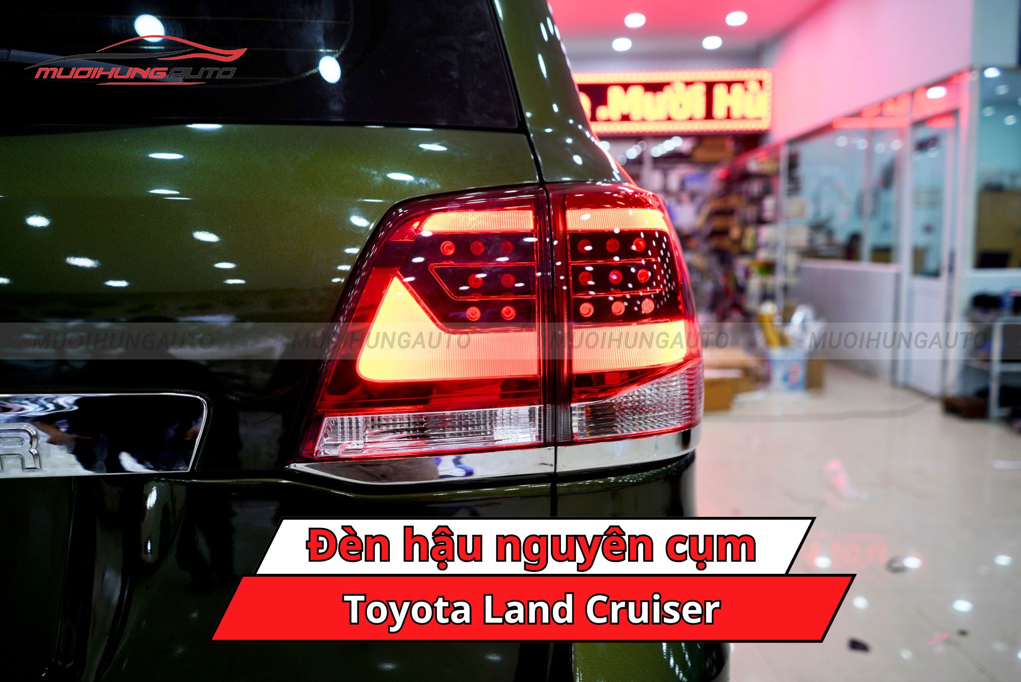 Đèn hậu nguyên cụm cho ô tô Toyota Land Cruiser