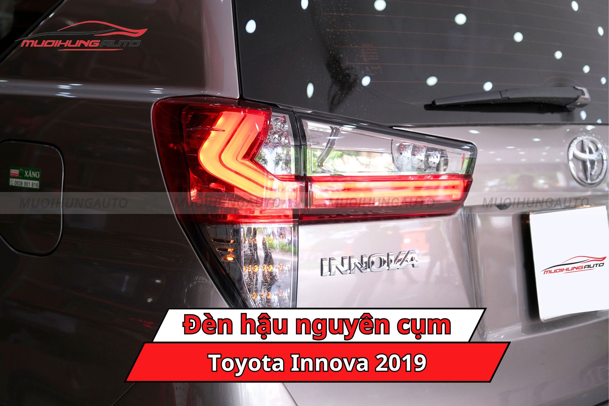 Đèn hậu nguyên cụm cho Toyota Innova 2019