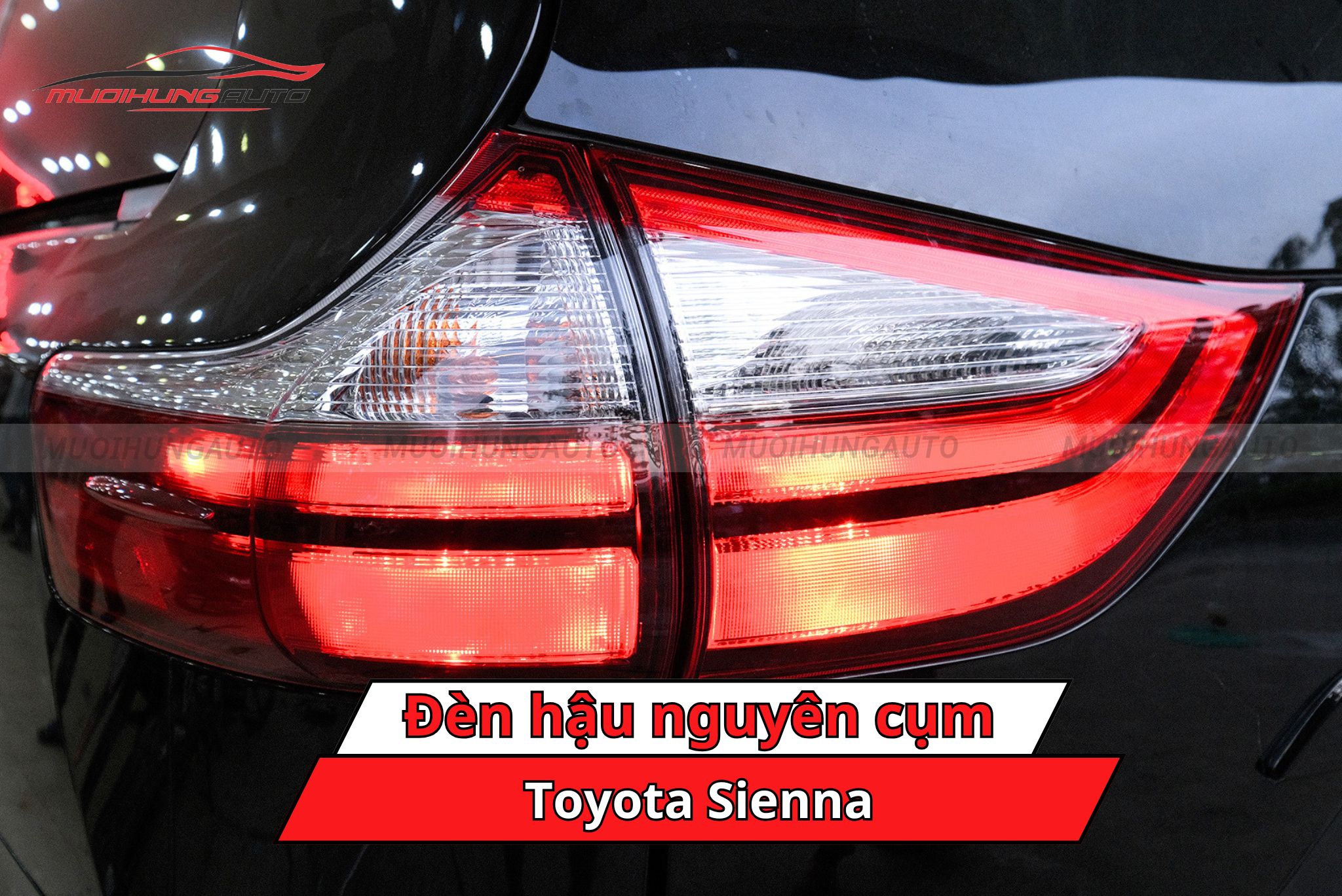 Đèn hậu nguyên cụm cho Toyota Sienna