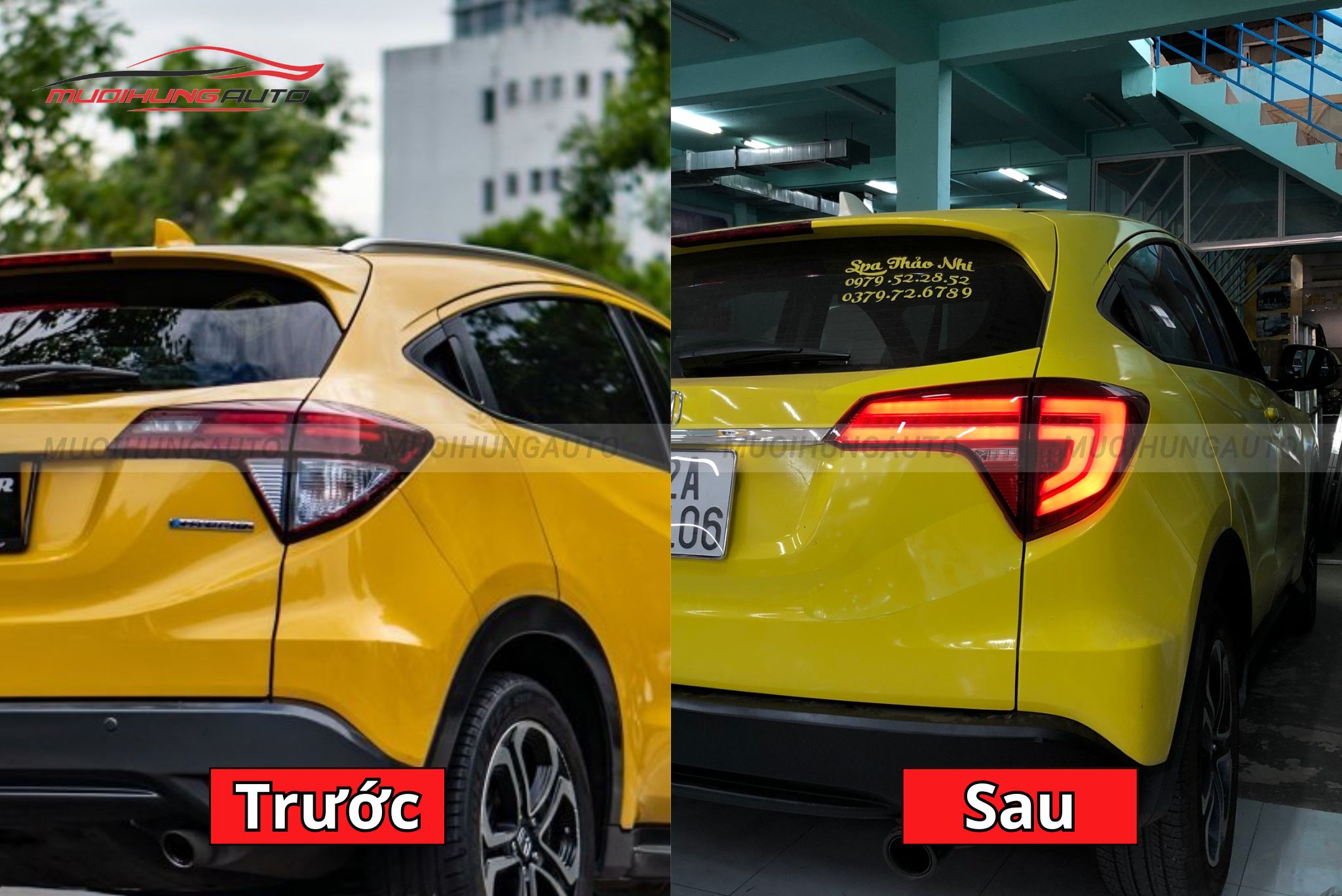 Đèn hậu nguyên cụm cho xe Honda HRV