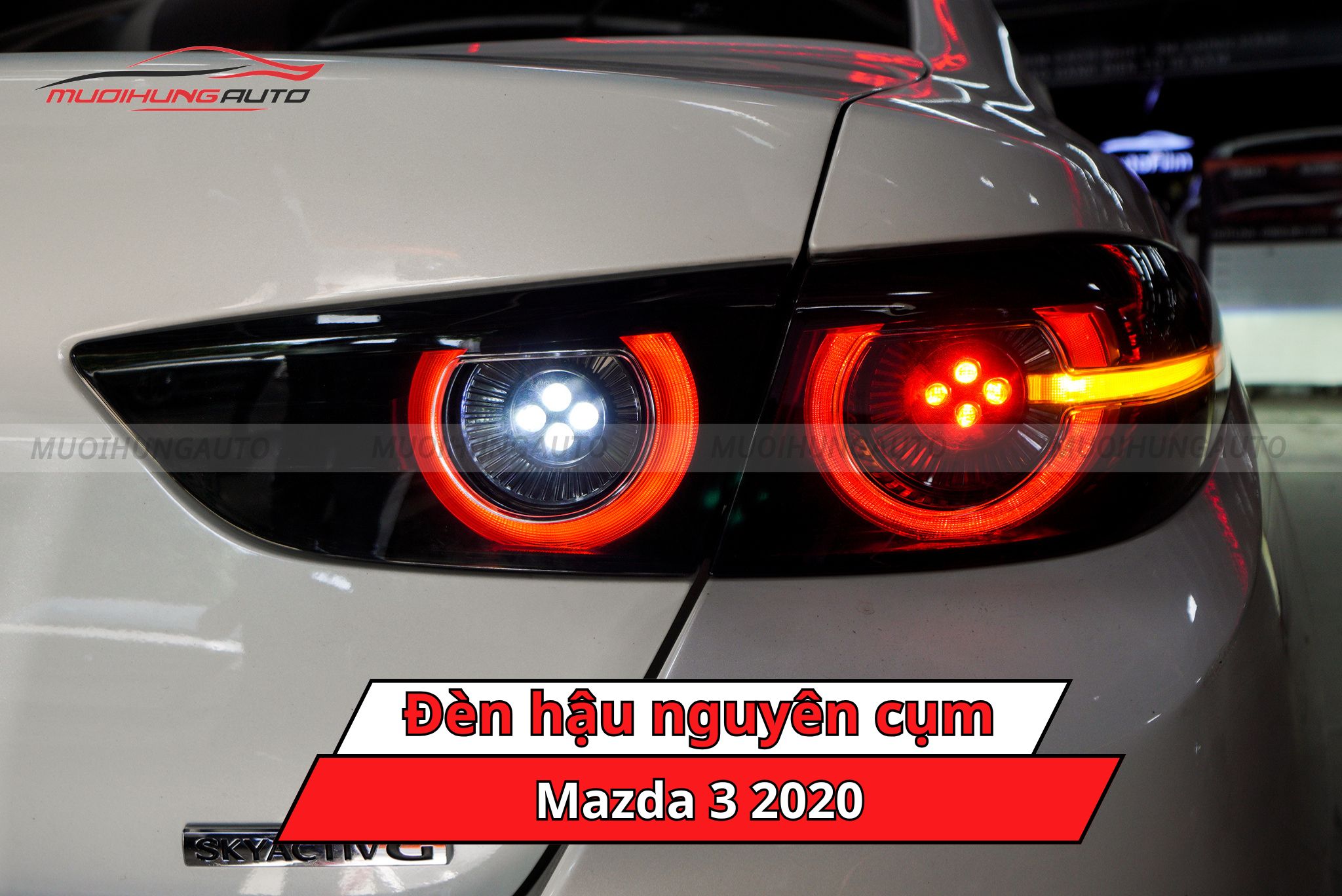 Đèn hậu nguyên cụm cho xe Mazda 3 2020