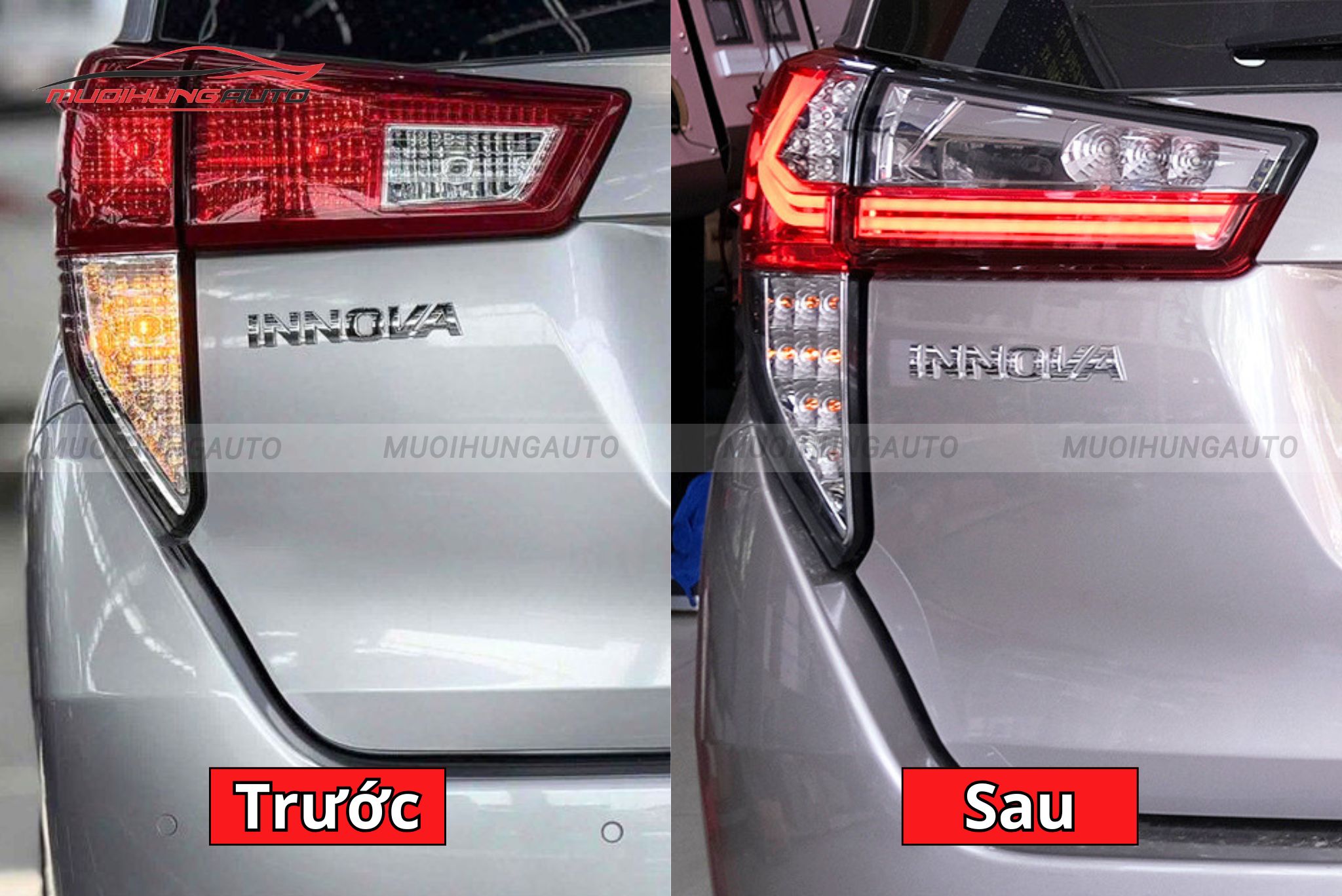 Đèn hậu nguyên cụm cho xe Toyota Innova 2019