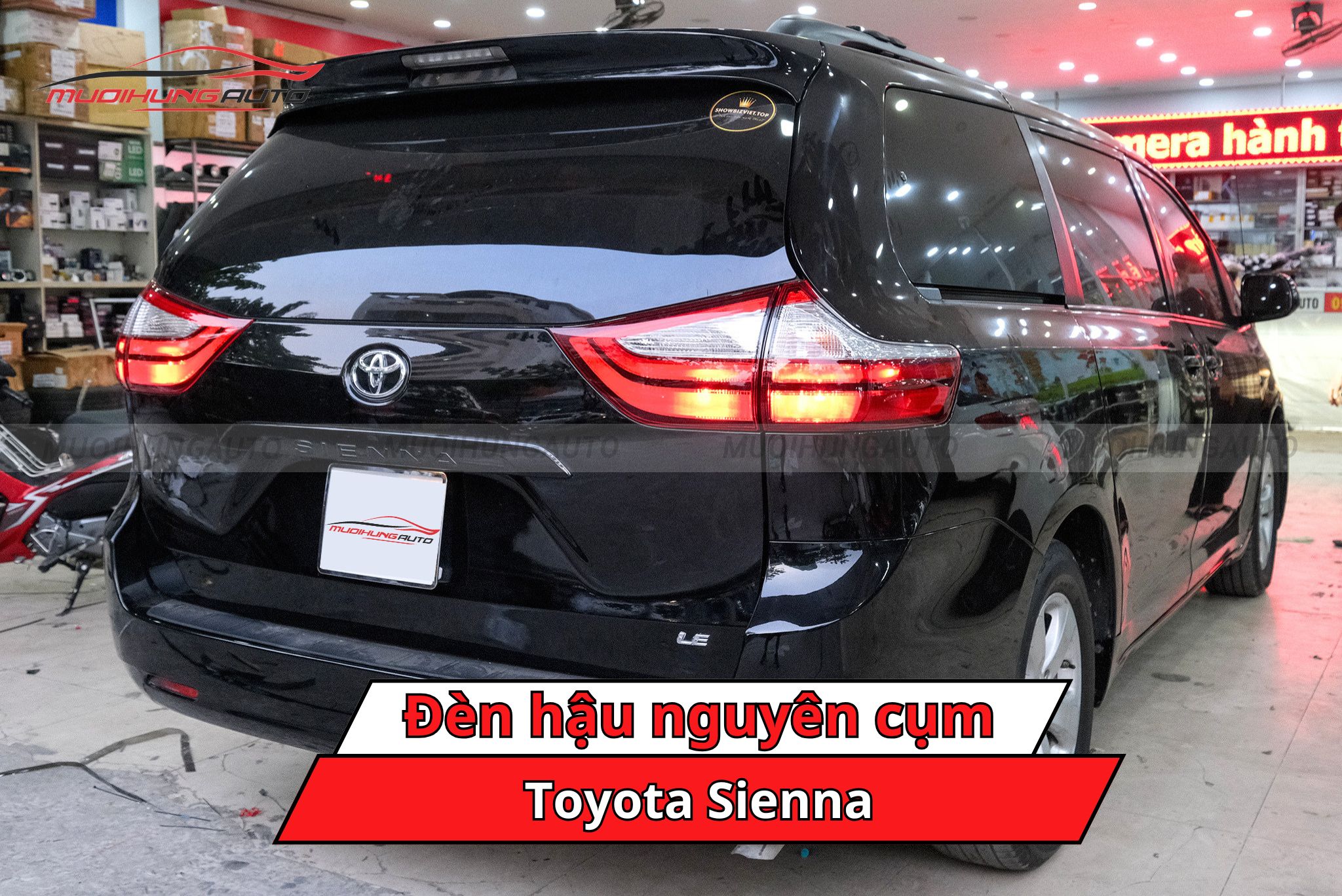 Đèn hậu nguyên cụm cho xe Toyota Sienna