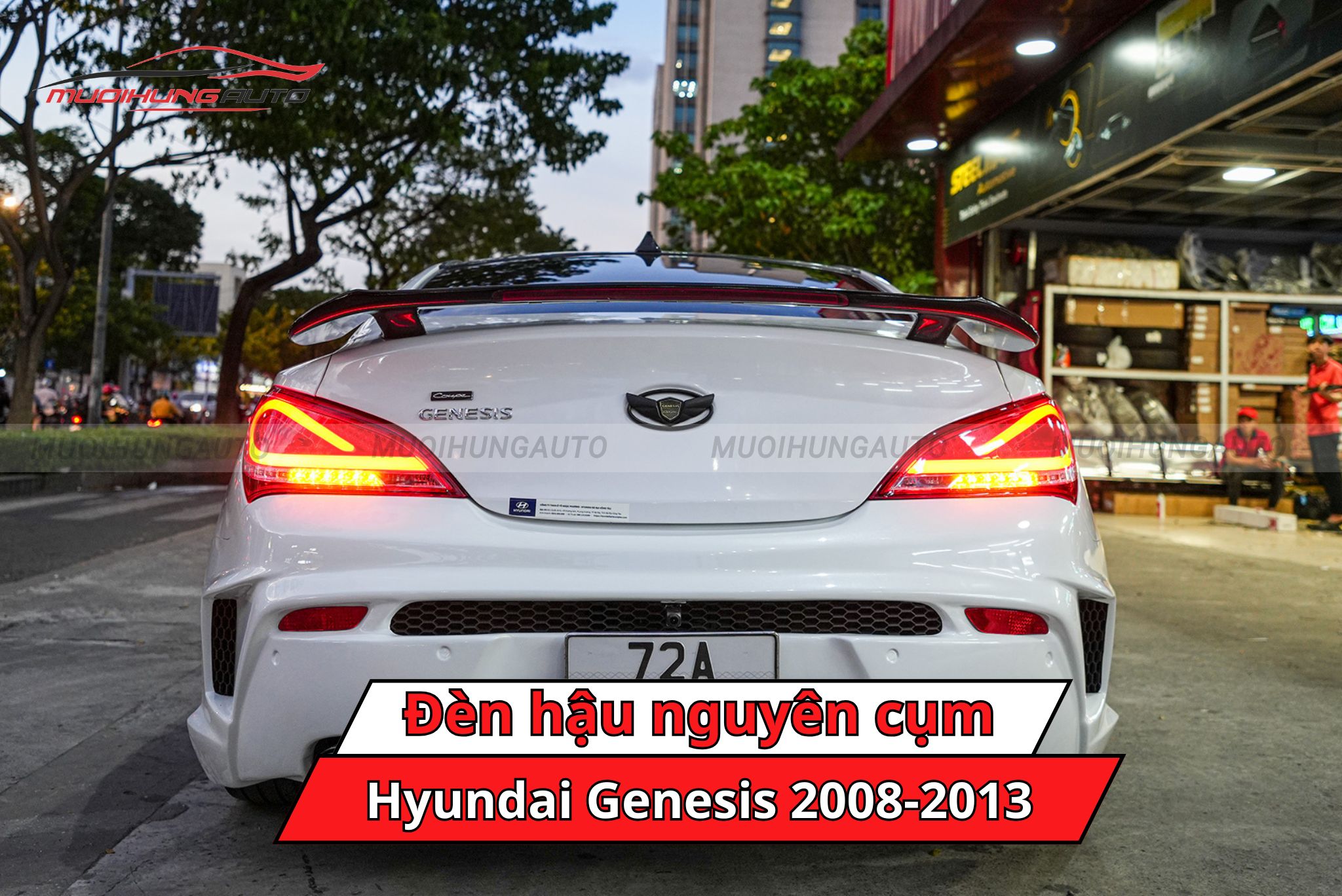 Đèn hậu nguyên cụm Hyundai Genesis 2008-2013