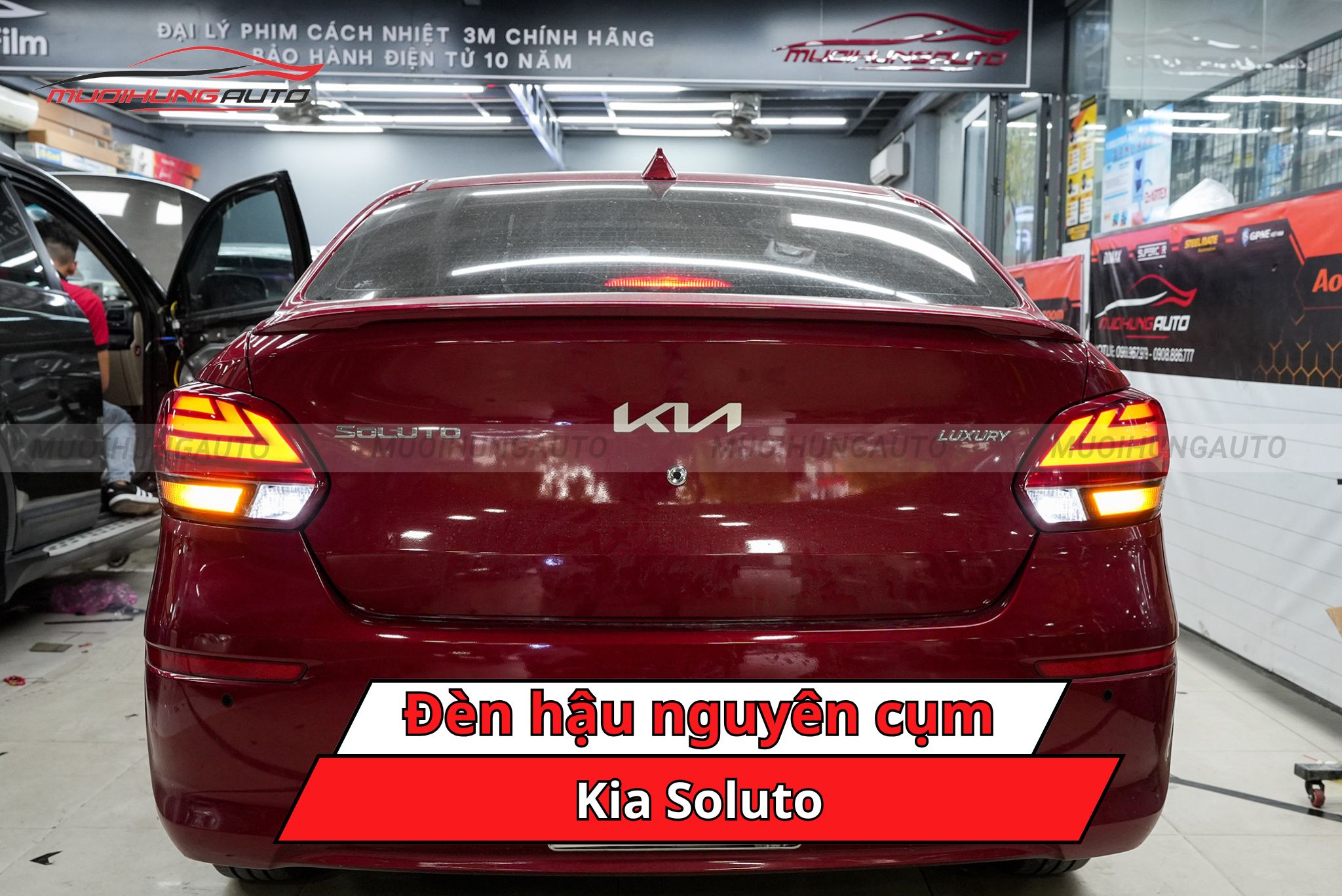 Đèn hậu nguyên cụm Kia Soluto