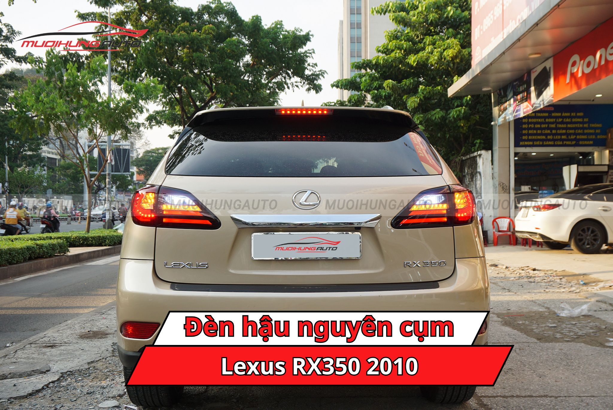 Đèn hậu nguyên cụm Lexus RX350 2010