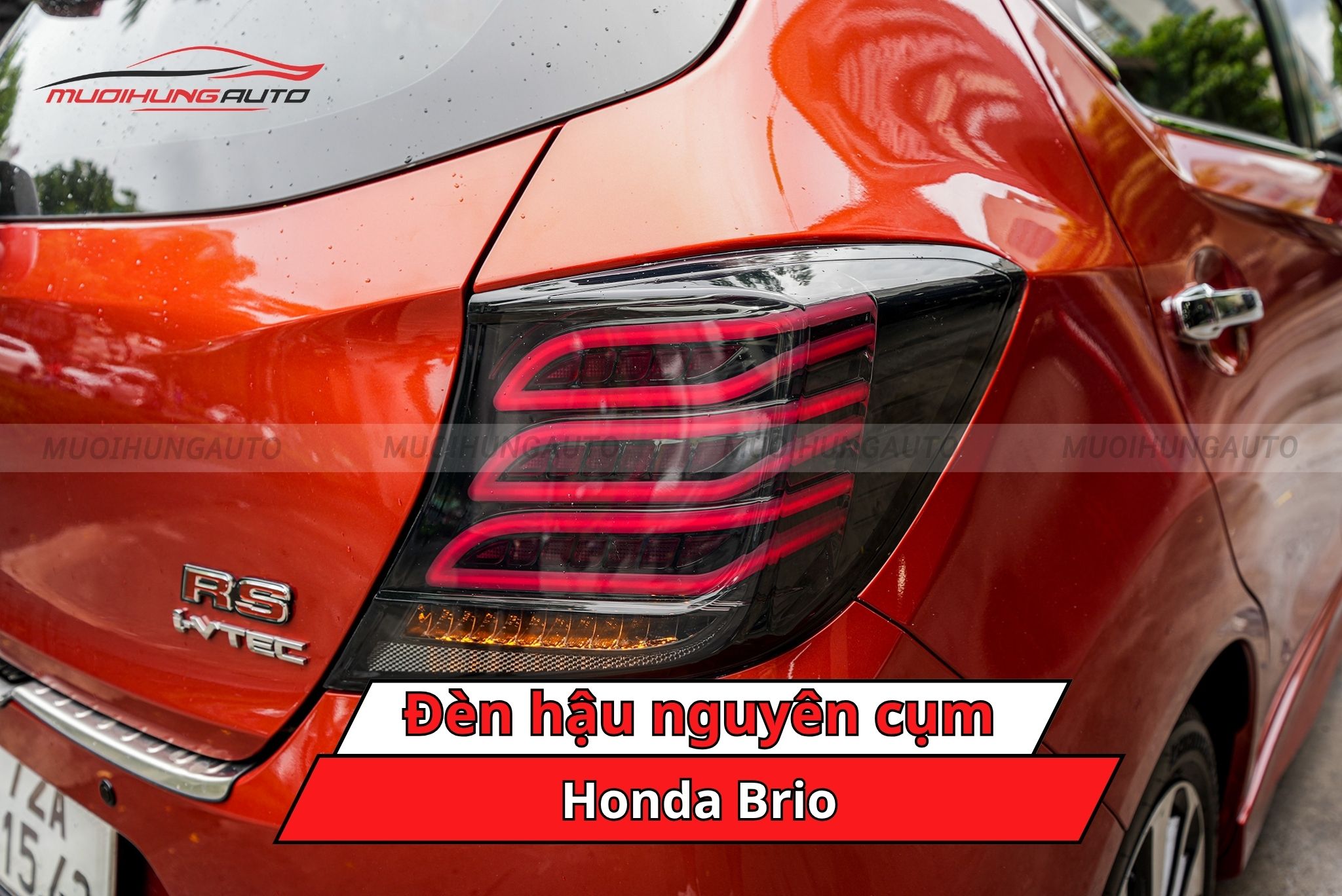 Đèn hậu nguyên cụm ô tô Honda Brio