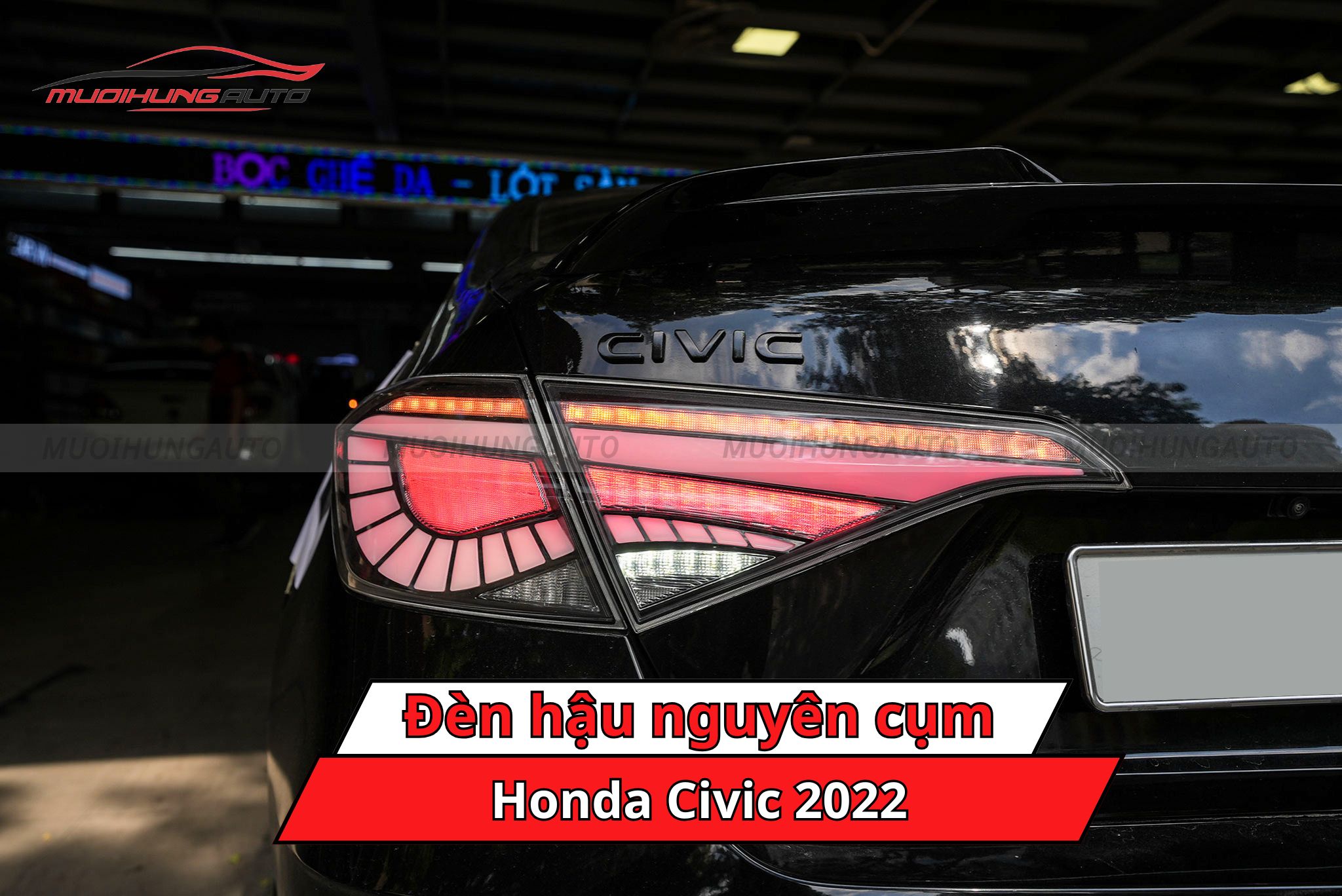 Đèn hậu nguyên cụm ô tô Honda Civic 2022