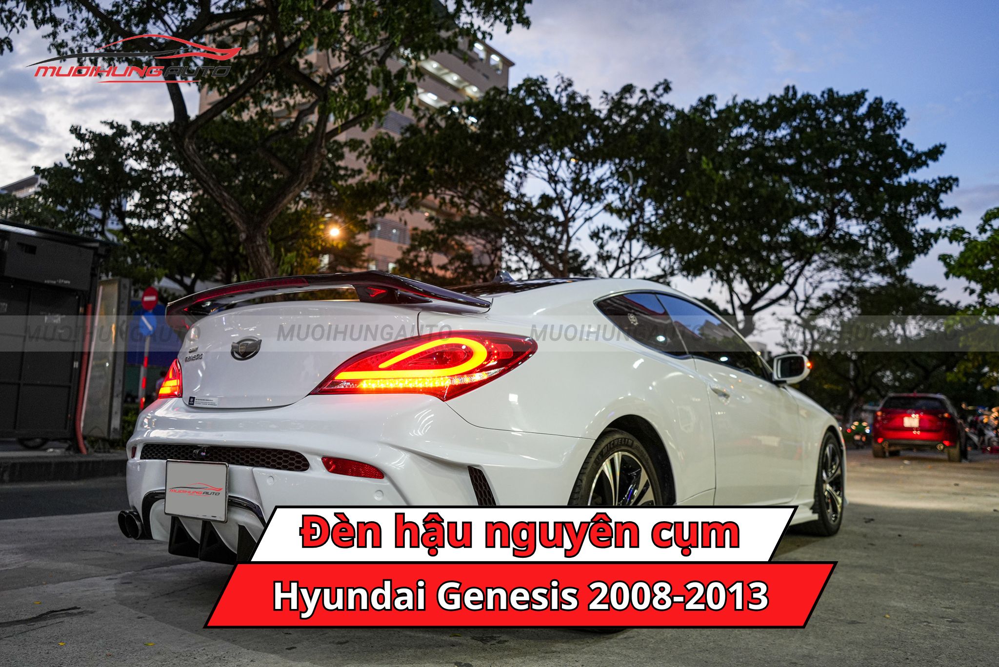 Đèn hậu nguyên cụm ô tô Hyundai Genesis 2008-2013