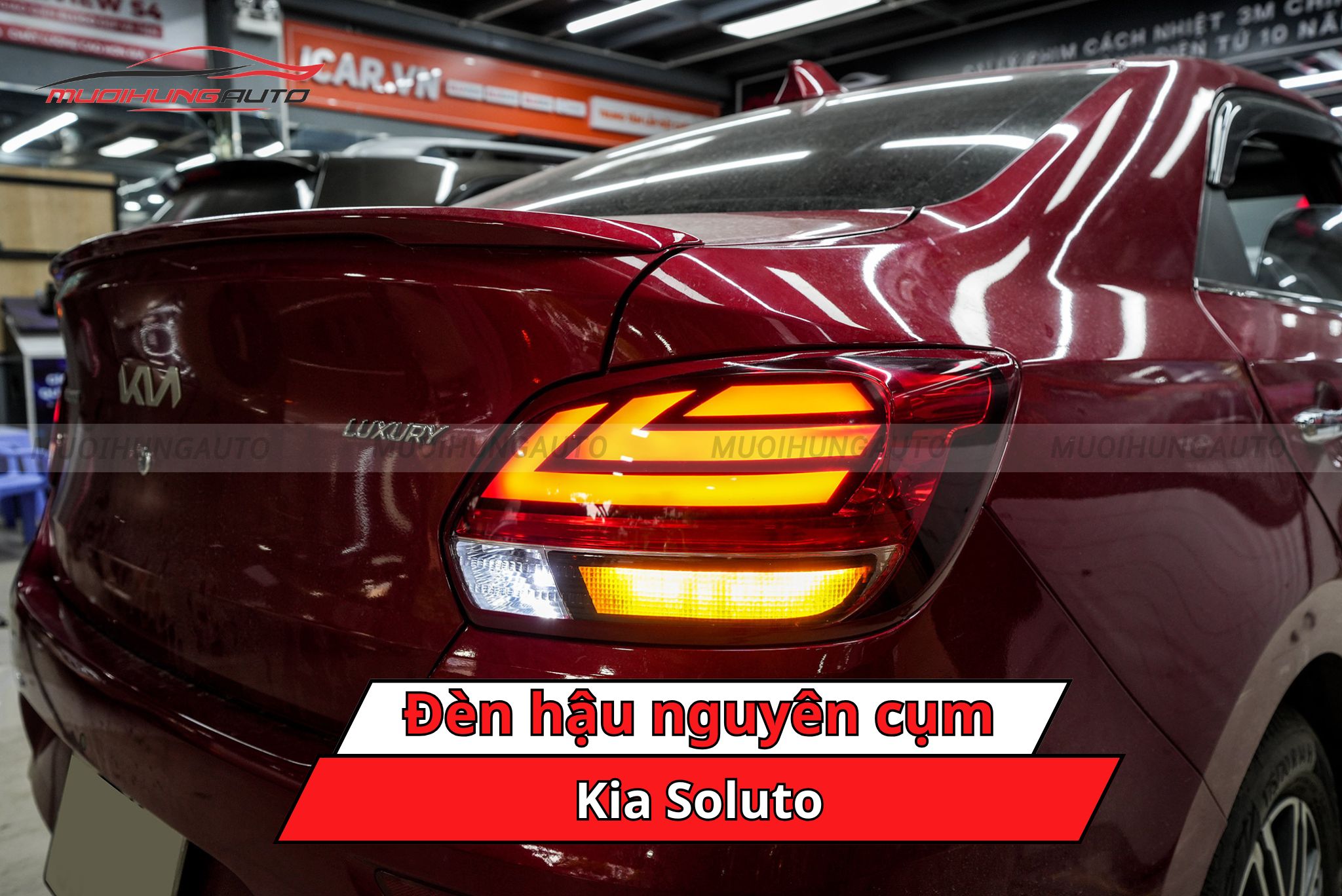 Đèn hậu nguyên cụm ô tô Kia Soluto