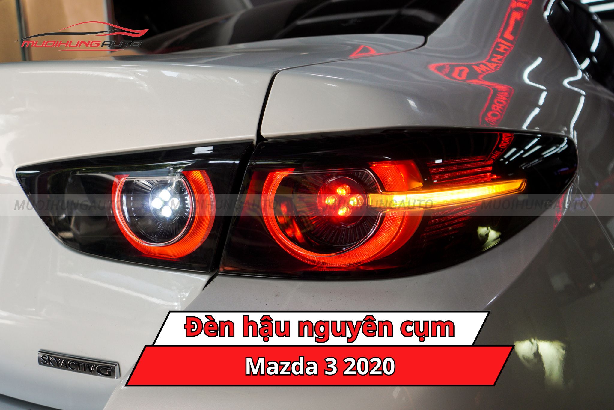 Đèn hậu nguyên cụm ô tô Mazda 3 2020