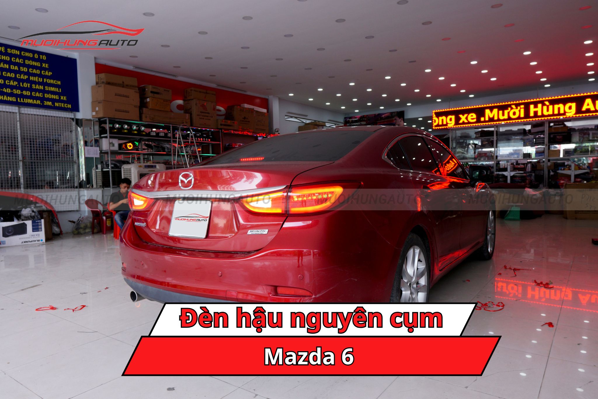 Đèn hậu nguyên cụm ô tô Mazda 6