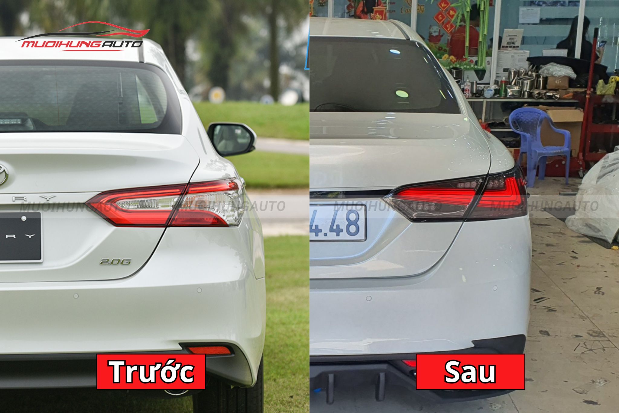 Đèn hậu nguyên cụm ô tô Toyota Camry 2019