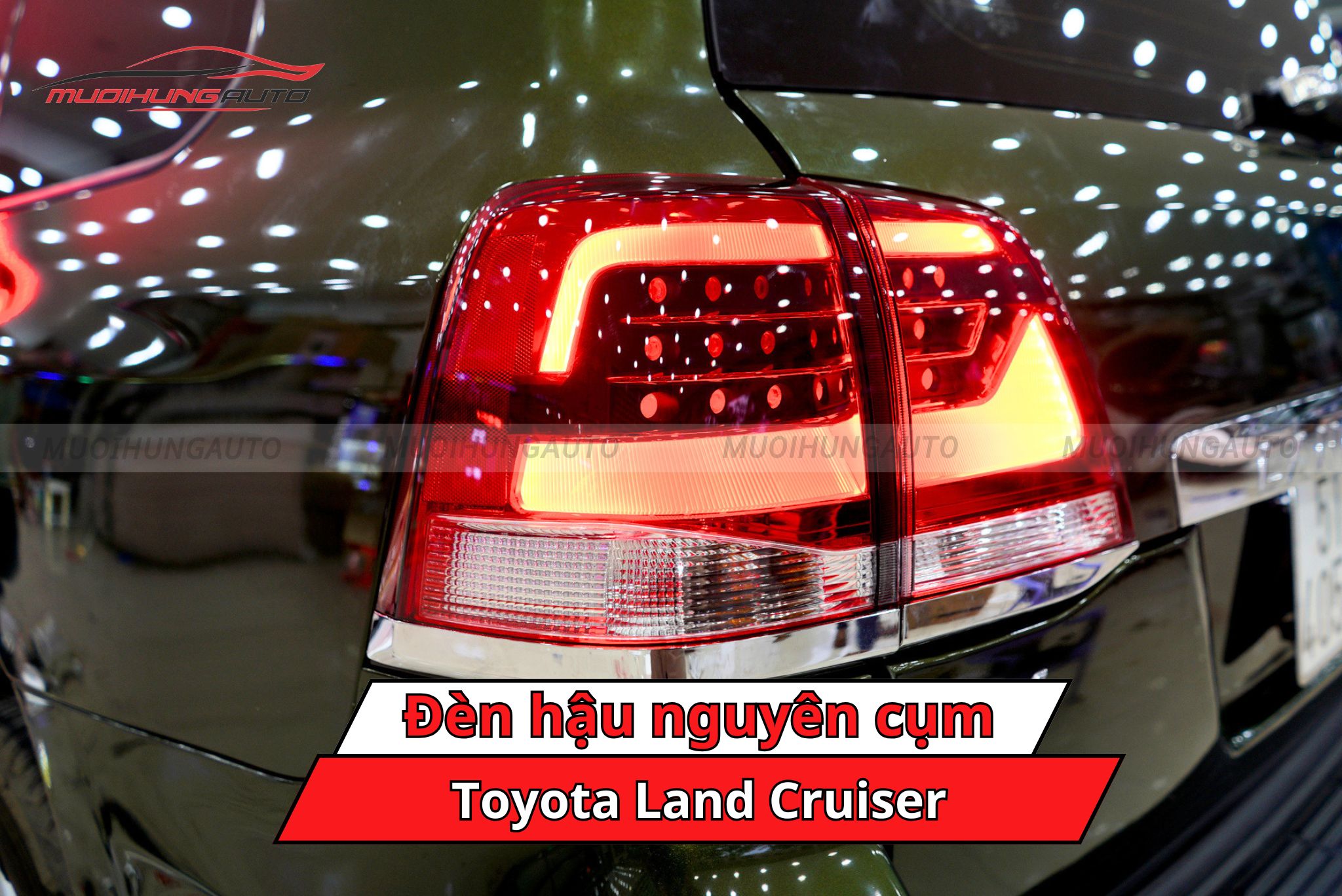 Đèn hậu nguyên cụm ô tô Toyota Land Cruiser