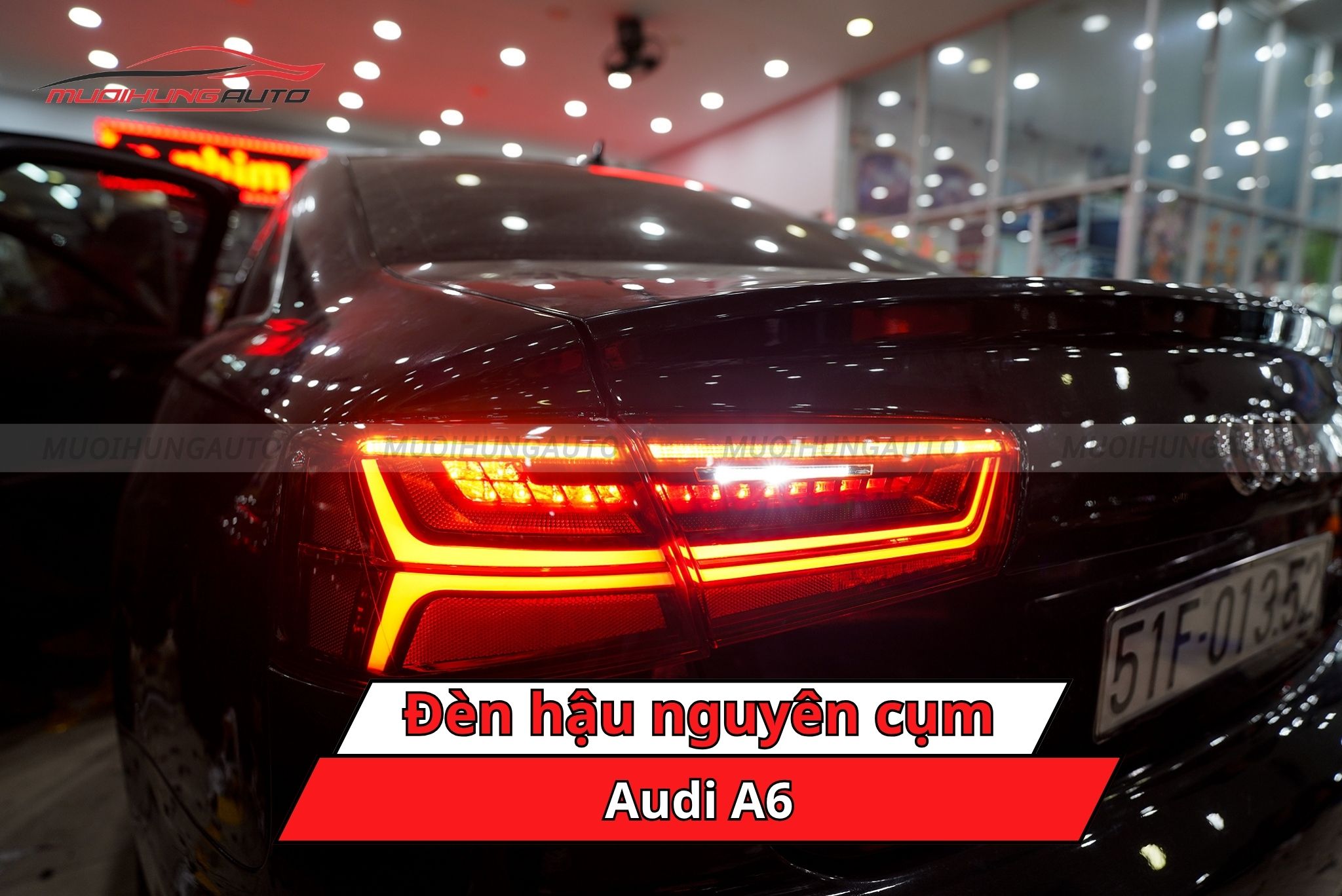 Đèn hậu nguyên cụm xe Audi A6