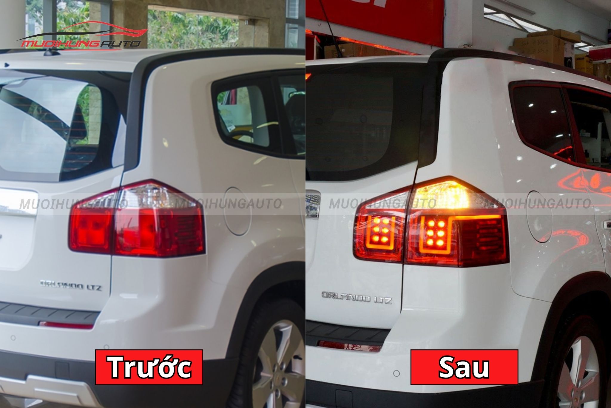 Đèn hậu nguyên cụm xe Chevrolet Orlando