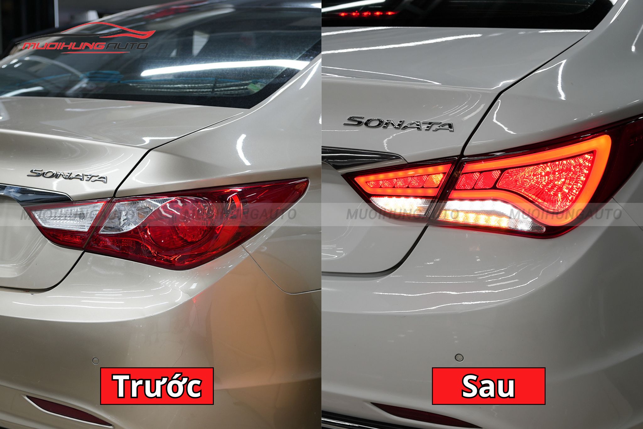 Đèn hậu nguyên cụm xe Hyundai Sonata