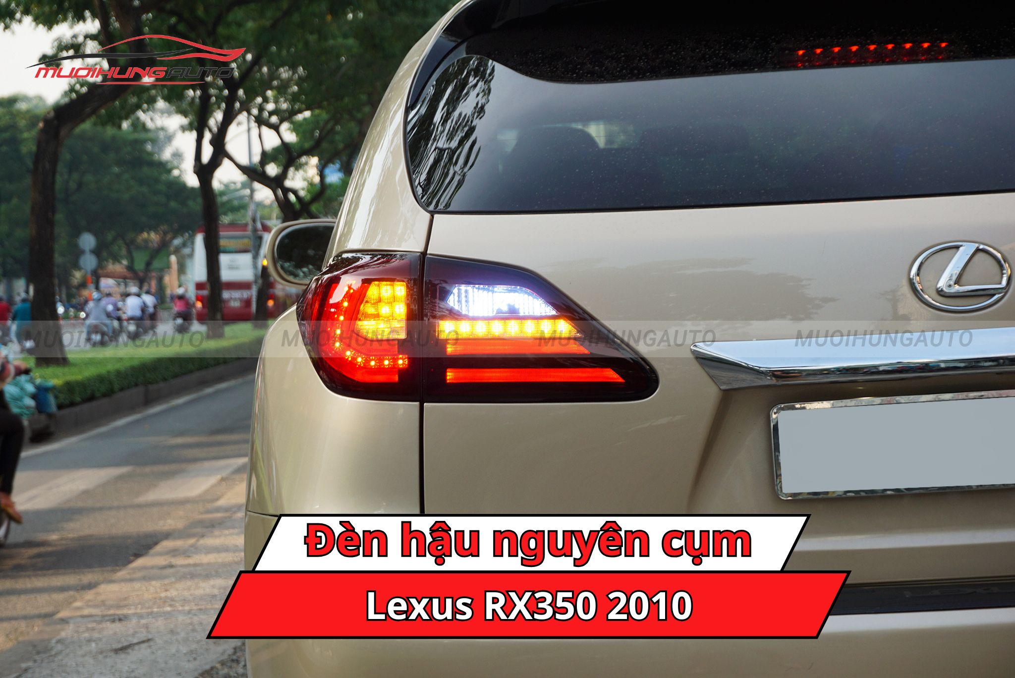 Đèn hậu nguyên cụm xe Lexus RX350 2010