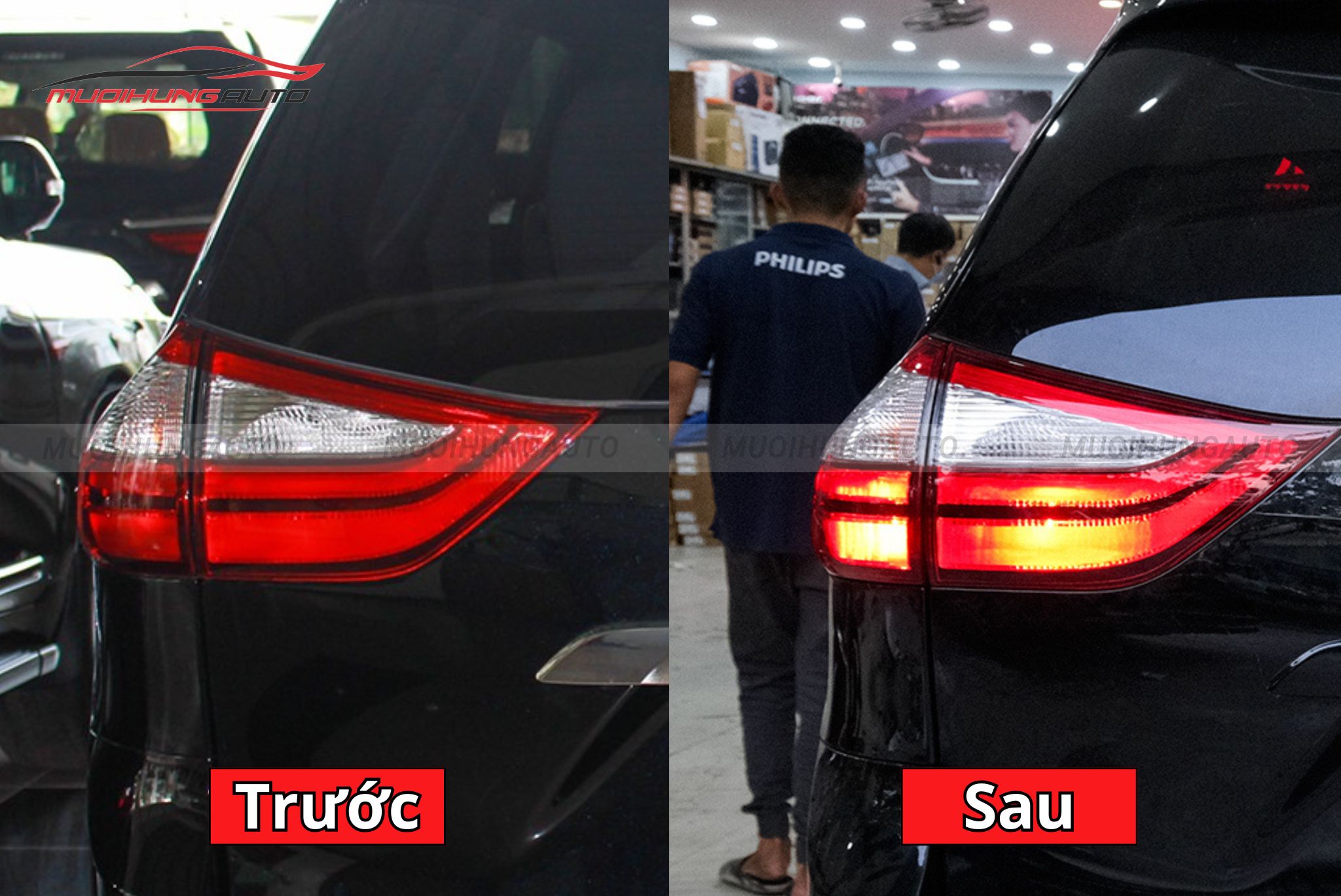 Đèn hậu nguyên cụm xe Toyota Sienna