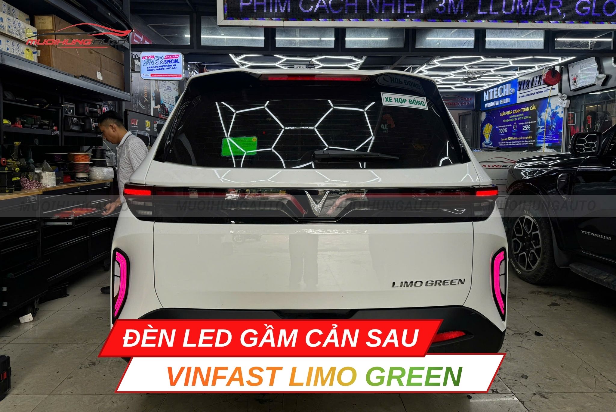 Đèn LED cản sau xe Vinfast Limo Green