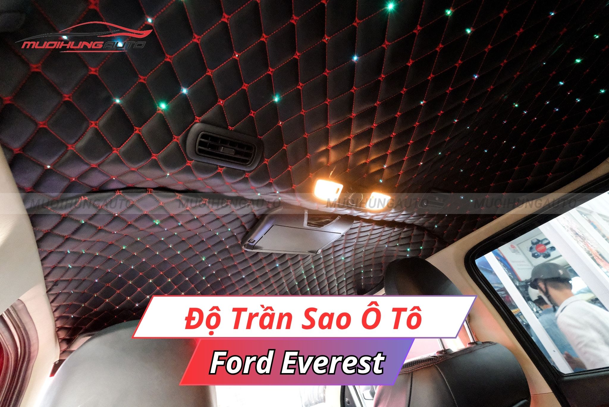 Đèn LED chiếu sao trần ô tô Ford Everest
