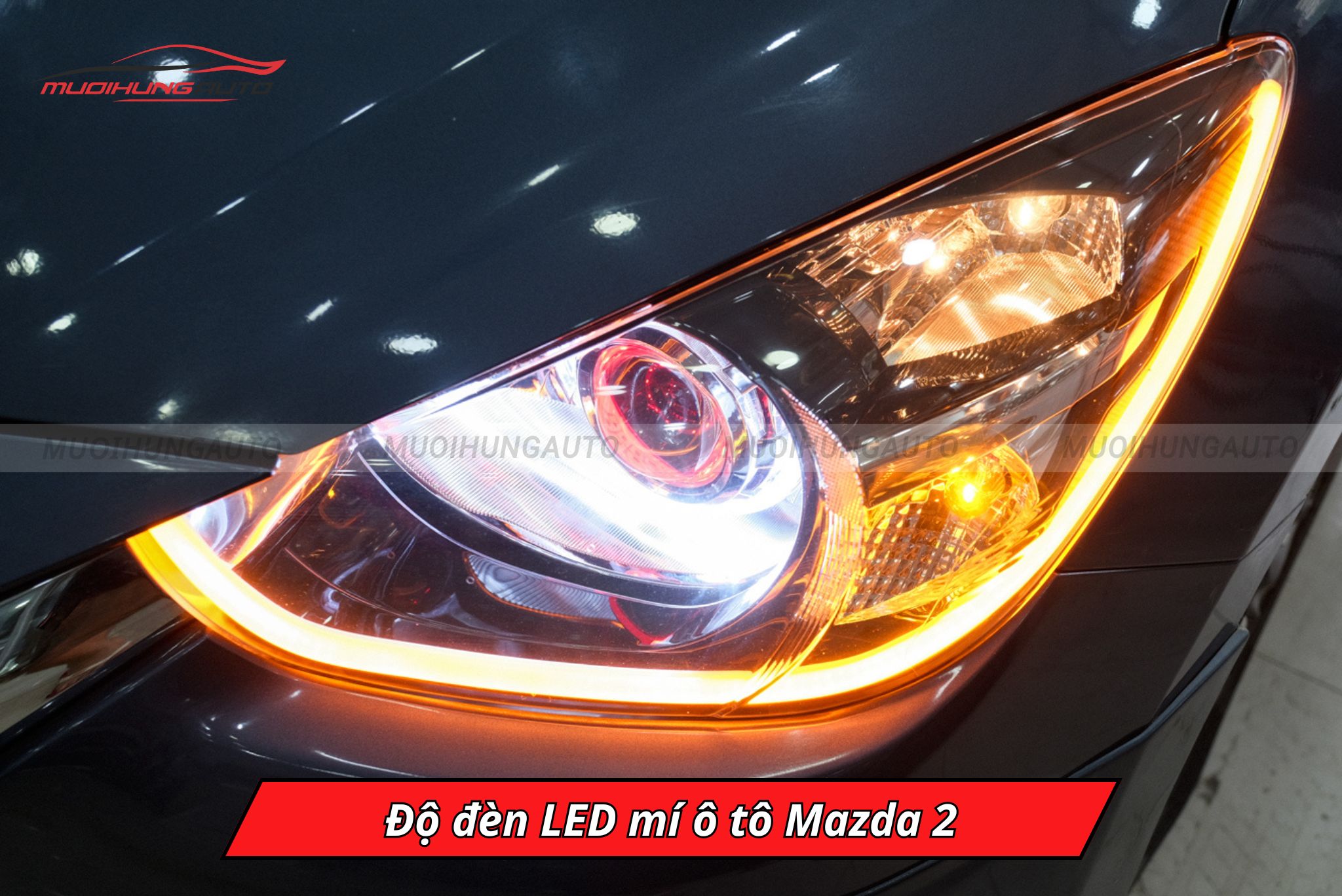 Đèn LED mí cho Mazda 2