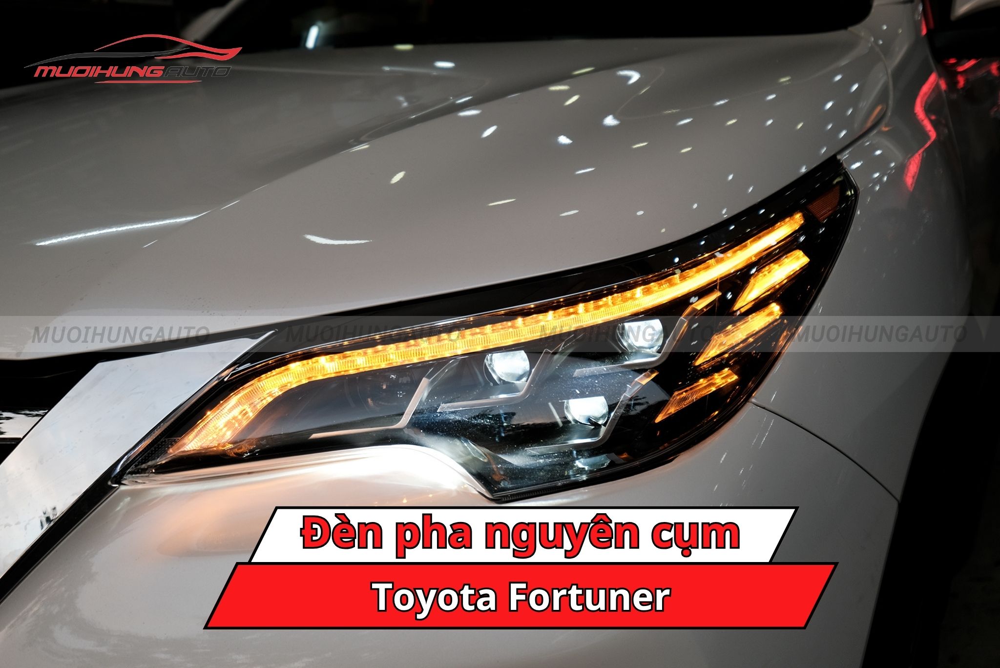 Đèn pha nguyên cụm cho Toyota Fortuner