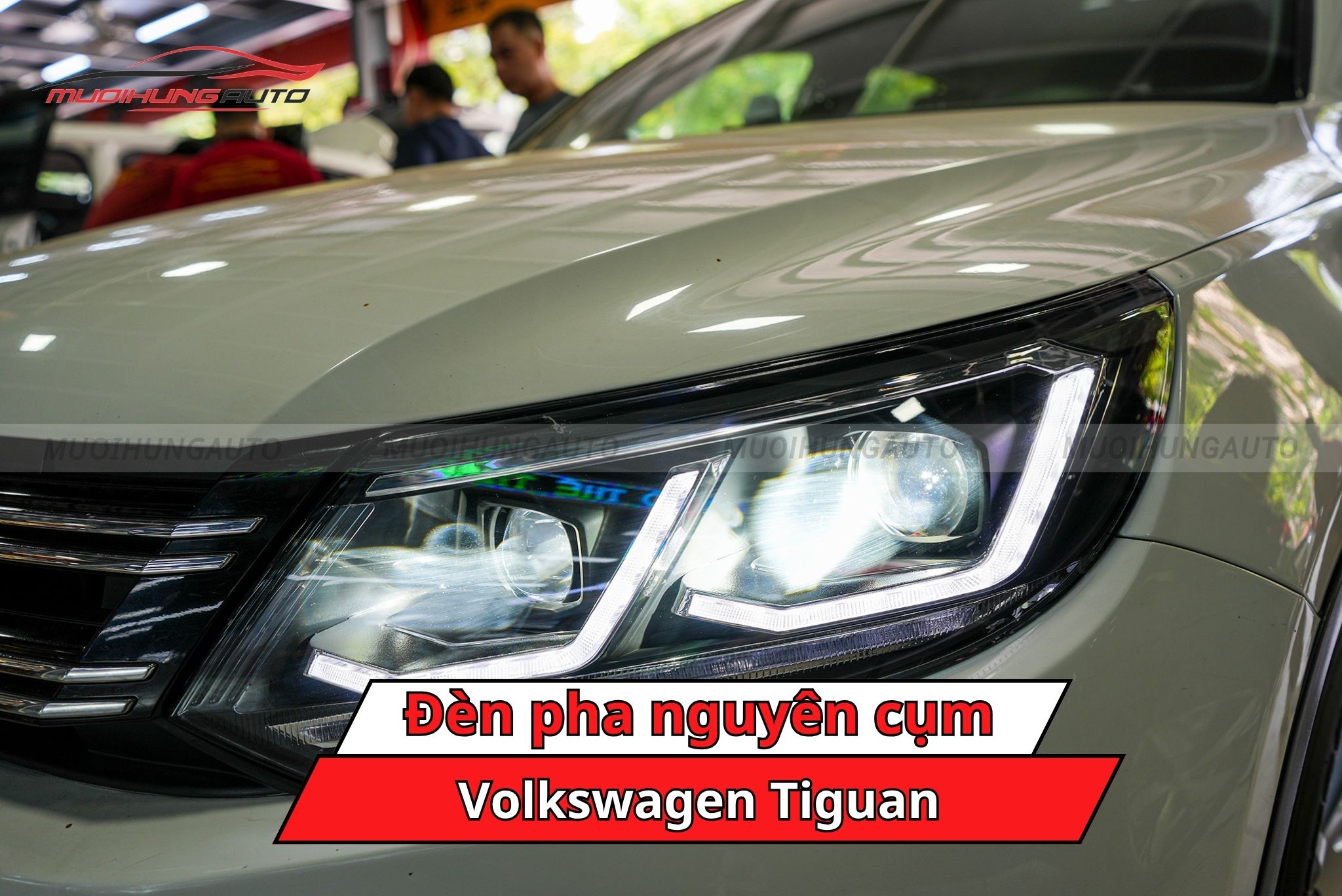 Đèn pha nguyên cụm cho Volkswagen Tiguan