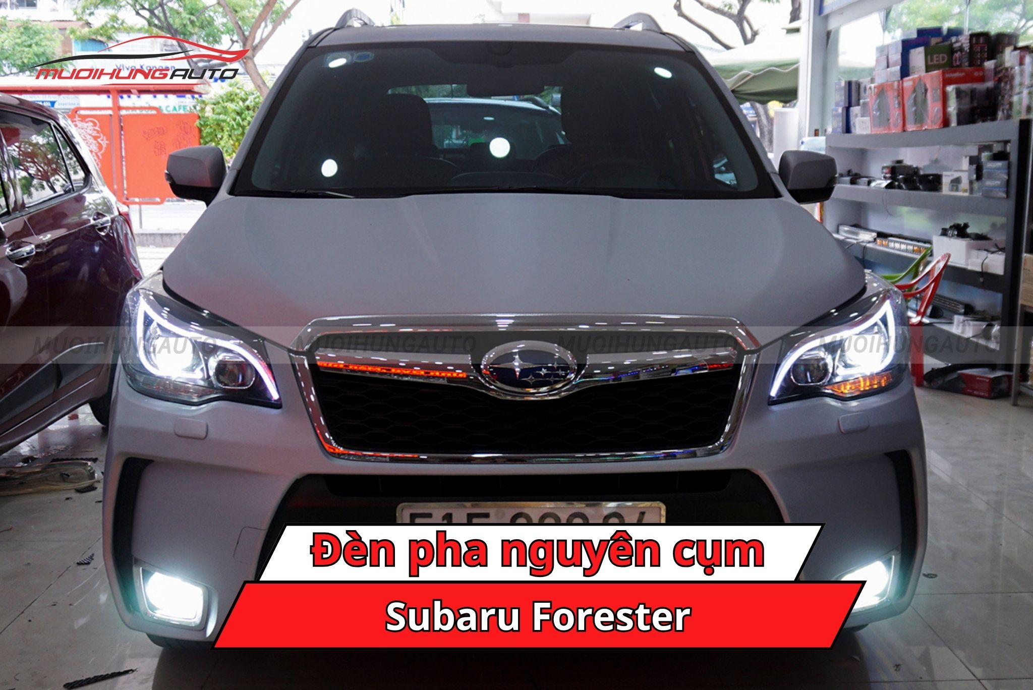 Đèn pha nguyên cụm xe Subaru Forester