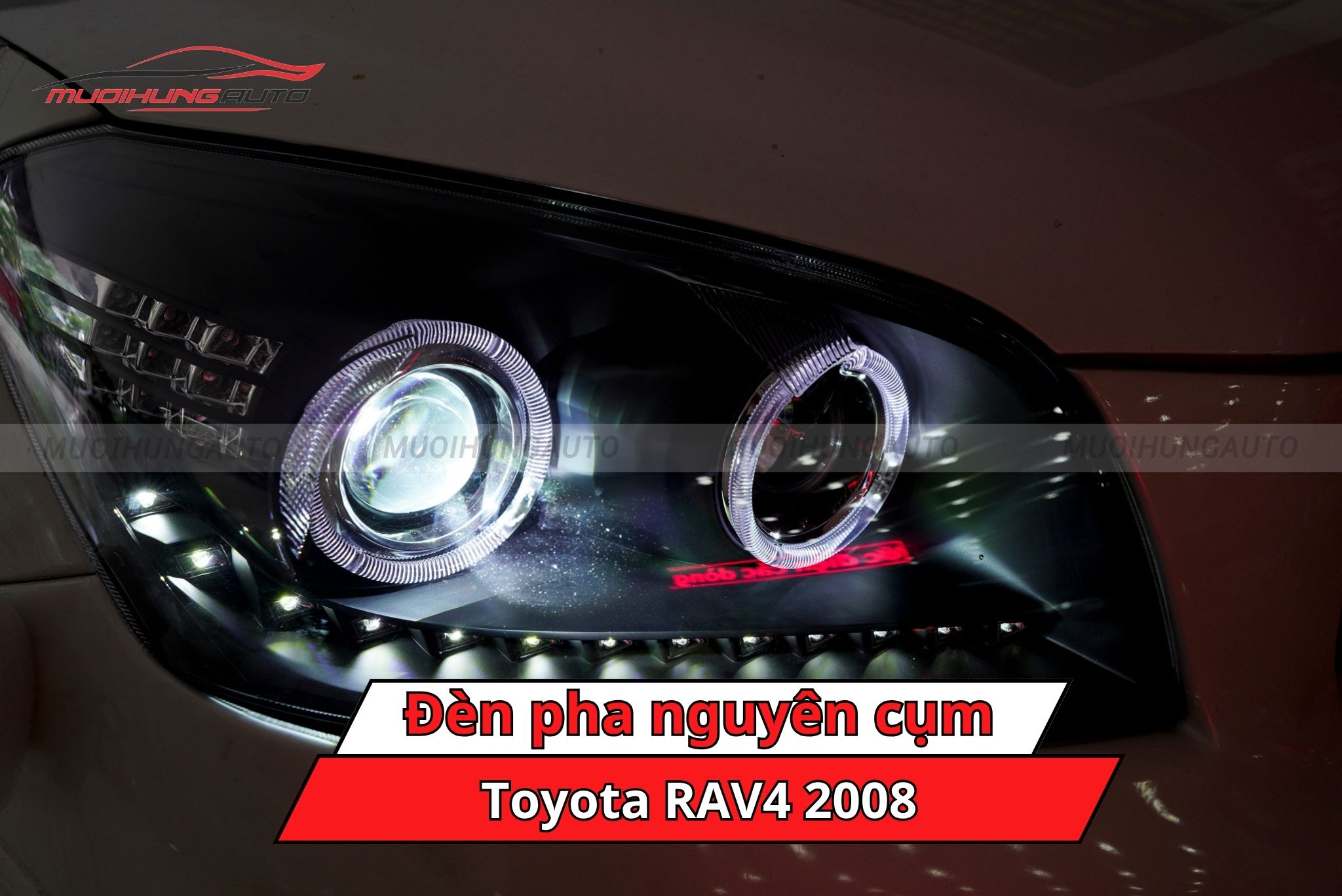 Đèn pha nguyên cụm xe Toyota RAV4 2008