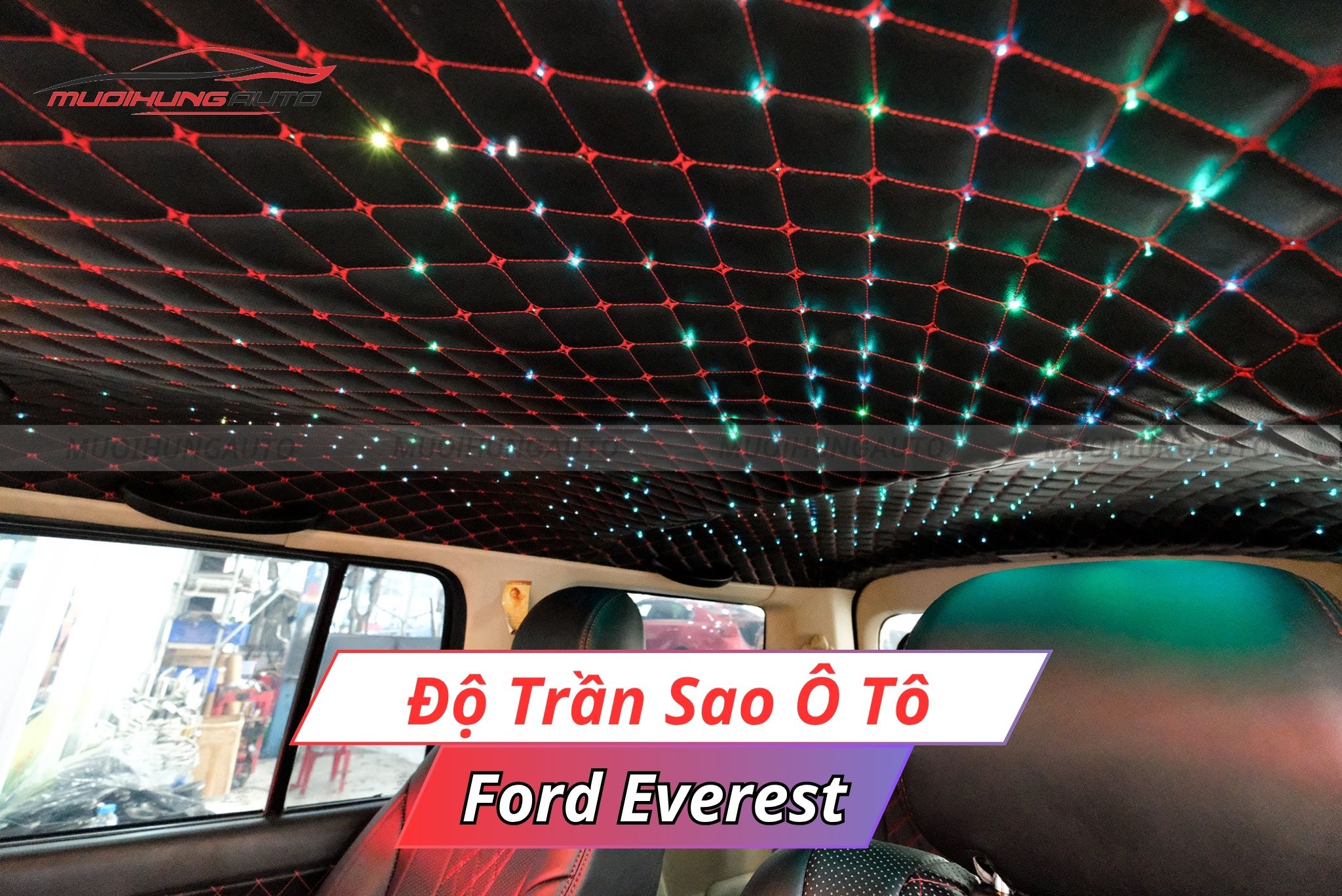 Đèn trần sao Ford Everest