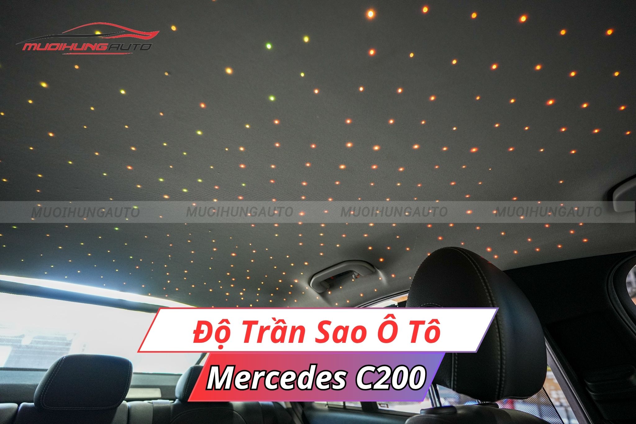 Đèn trần sao Mercedes C200