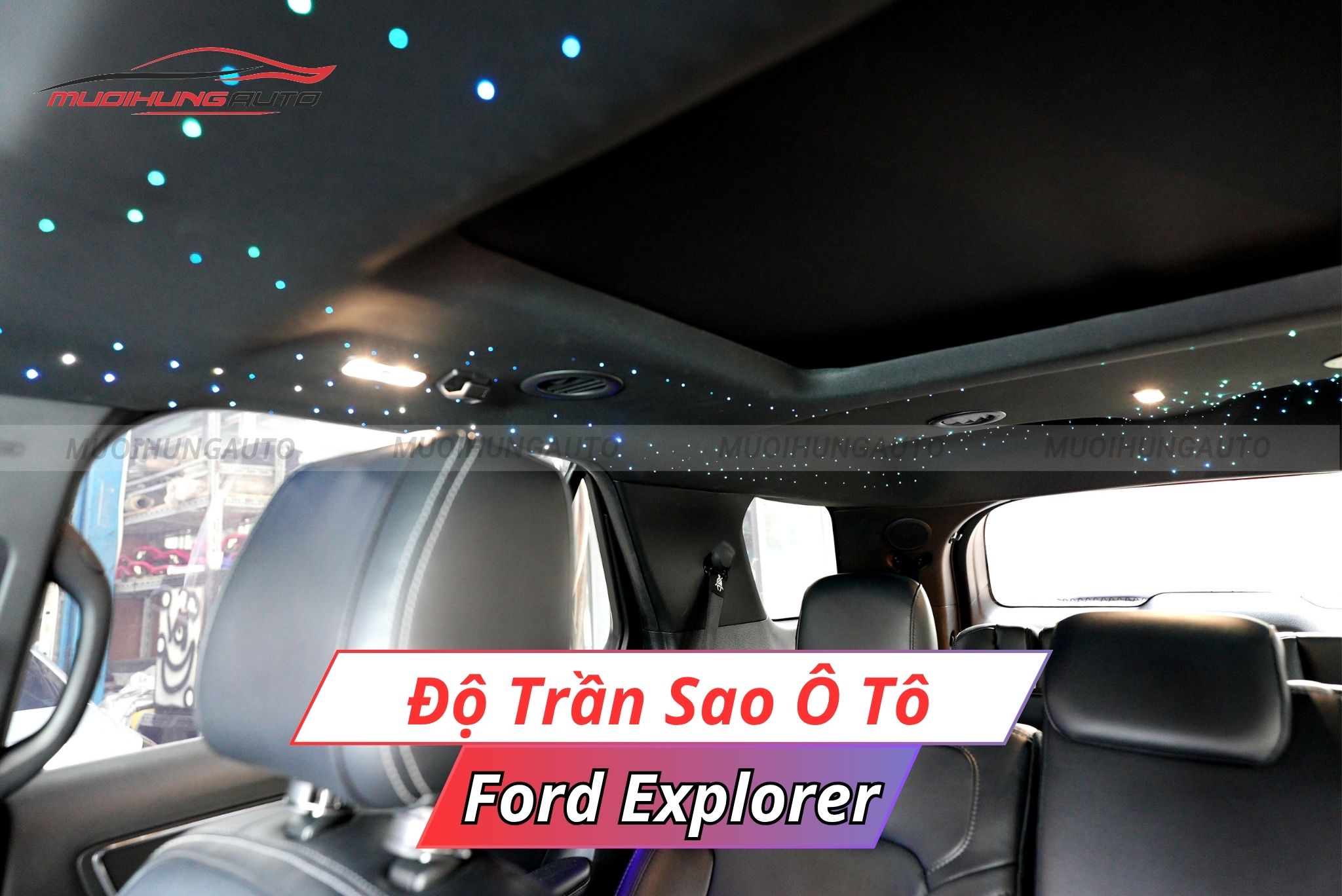 Đèn trần sao ô tô Ford Explorer