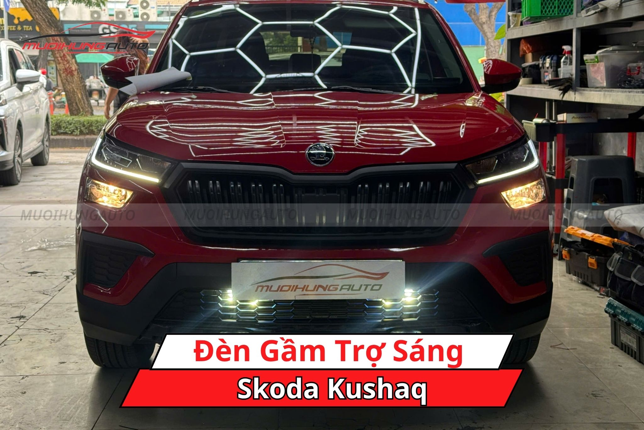 Đèn trợ sáng ô tô Skoda Kushaq