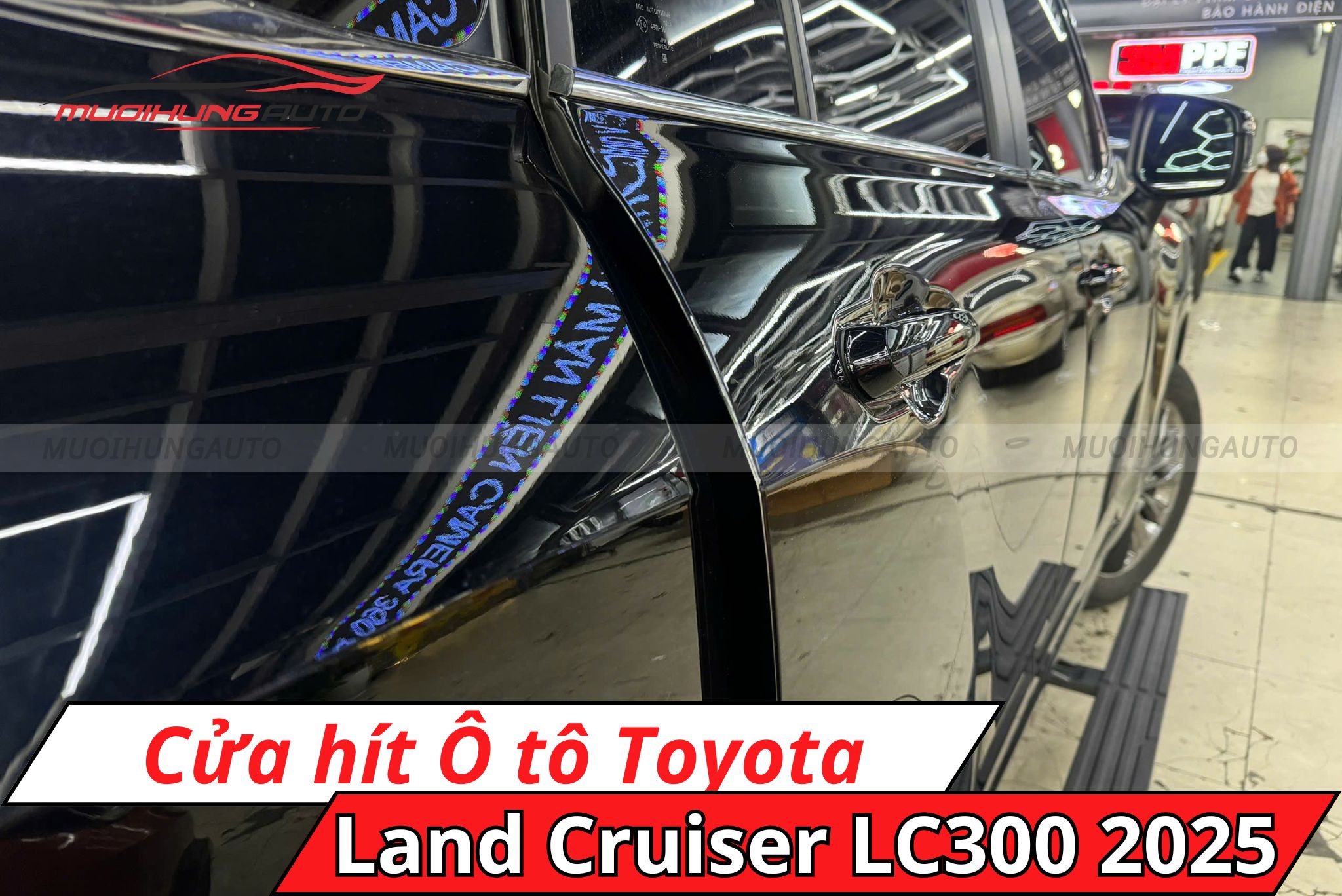 Độ cửa hít cho xe Land Cruiser LC300 2025
