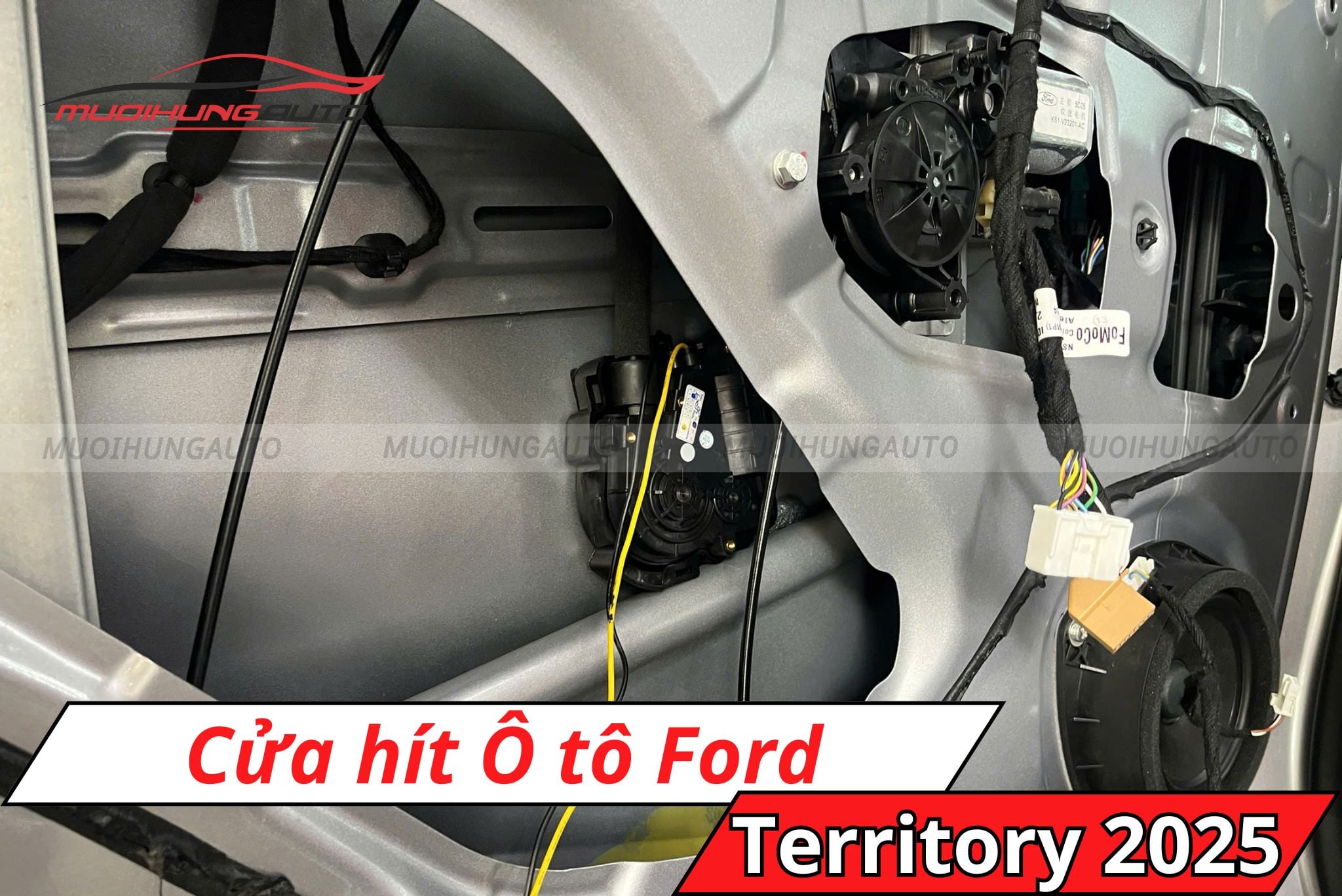 Độ cửa hít xe hơi Ford Territory 2025