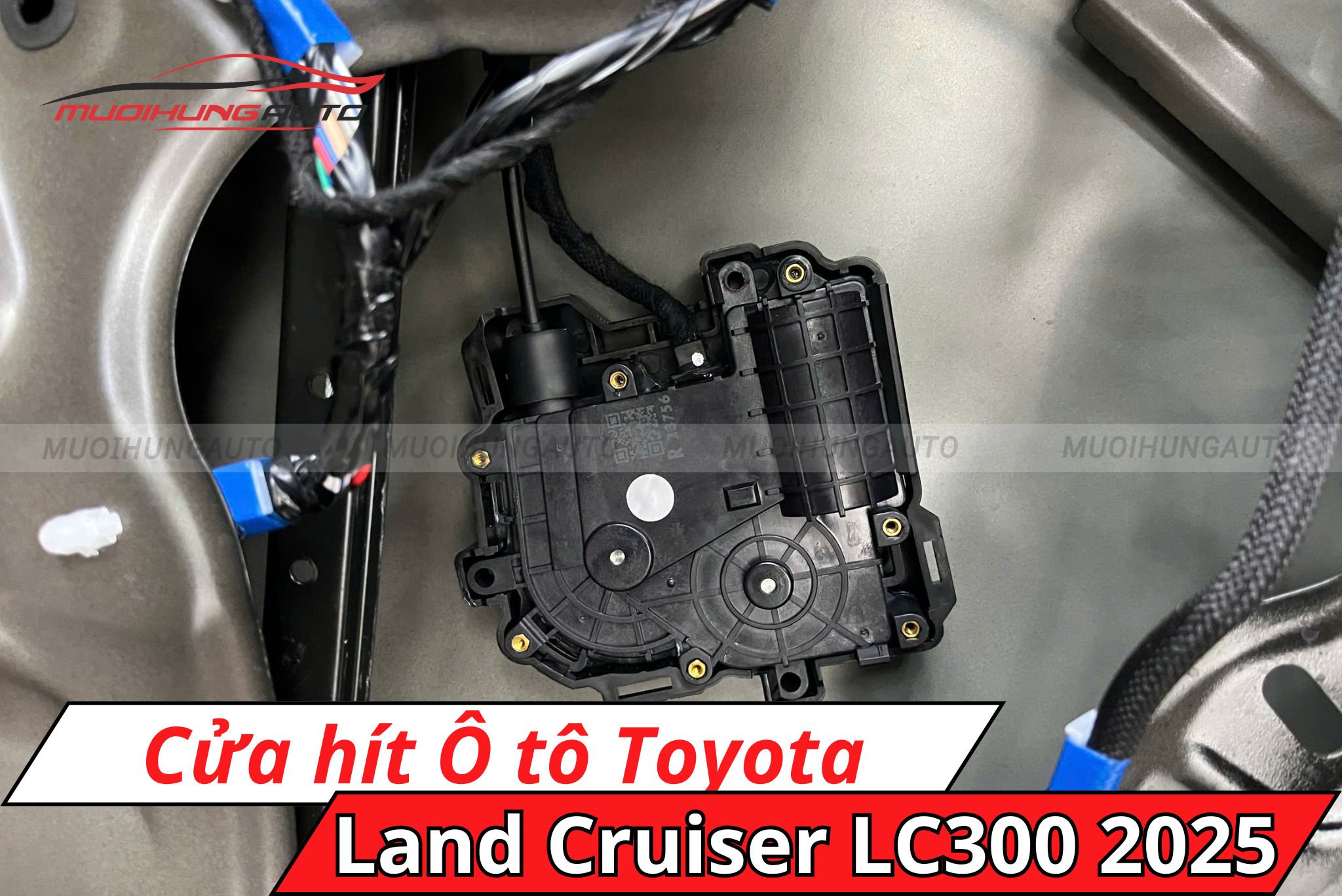 Độ cửa hít xe hơi Land Cruiser LC300 2025