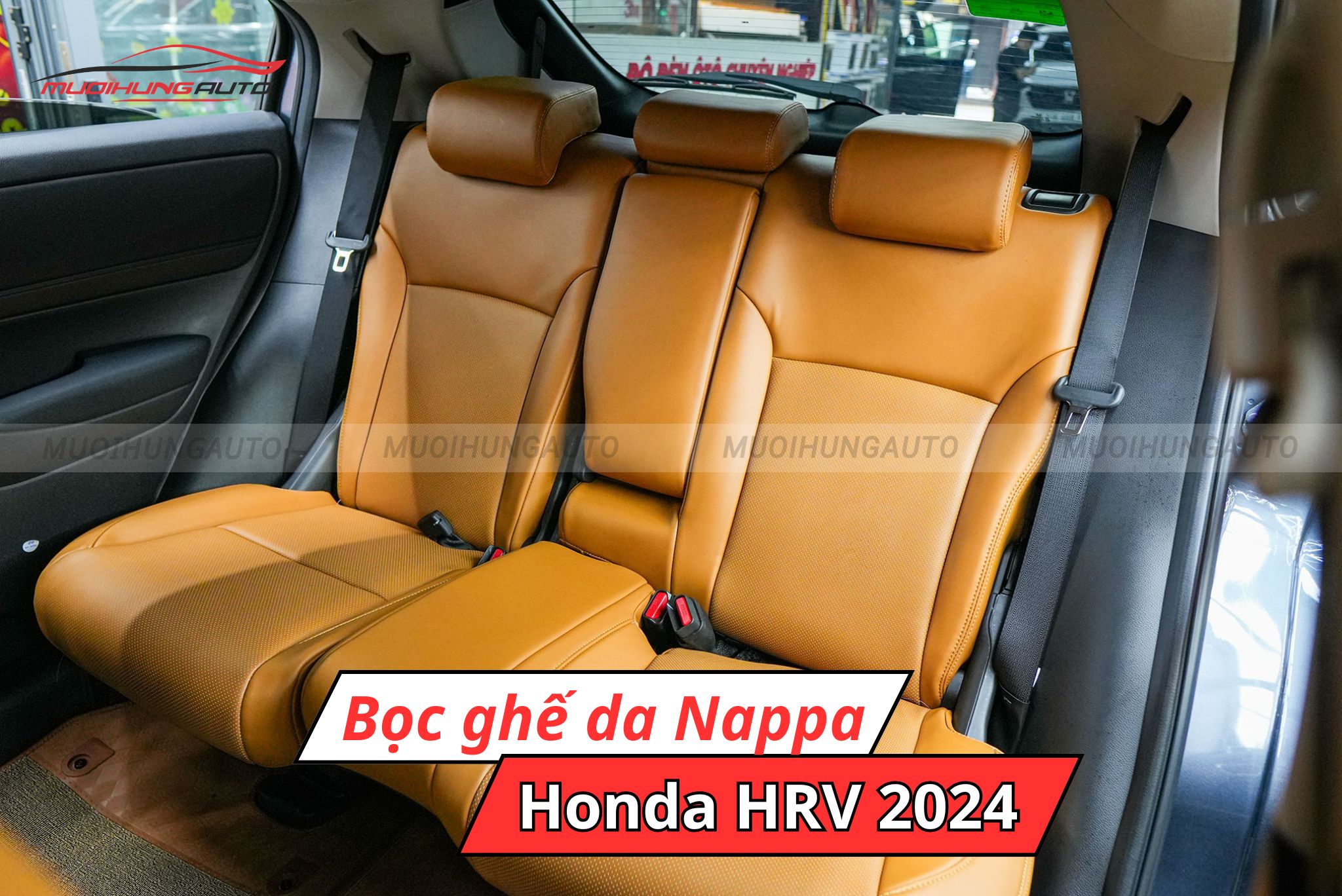 Độ ghế da Nappa Honda HRV 2024