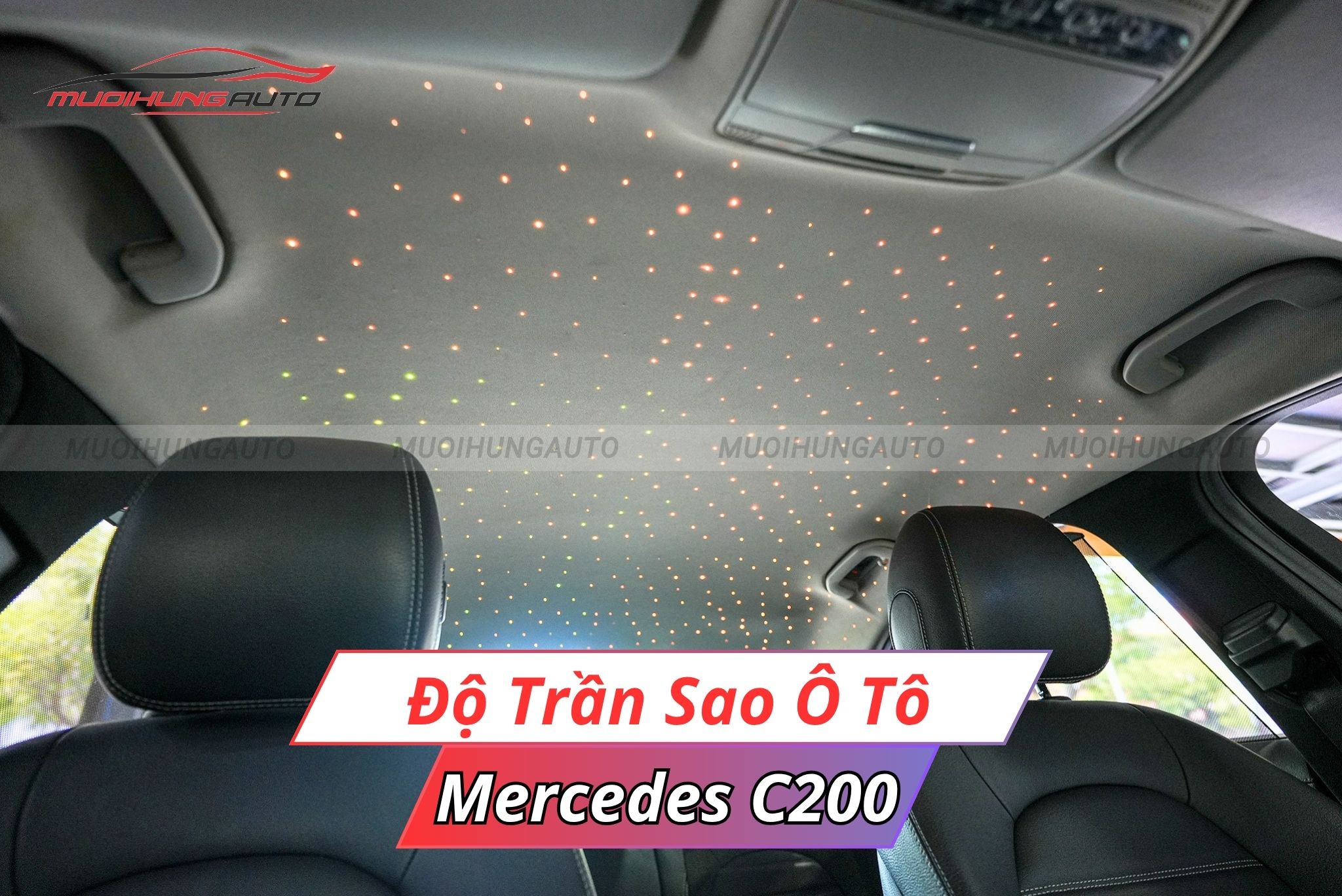 Độ trần sao cho ô tô Mercedes C200