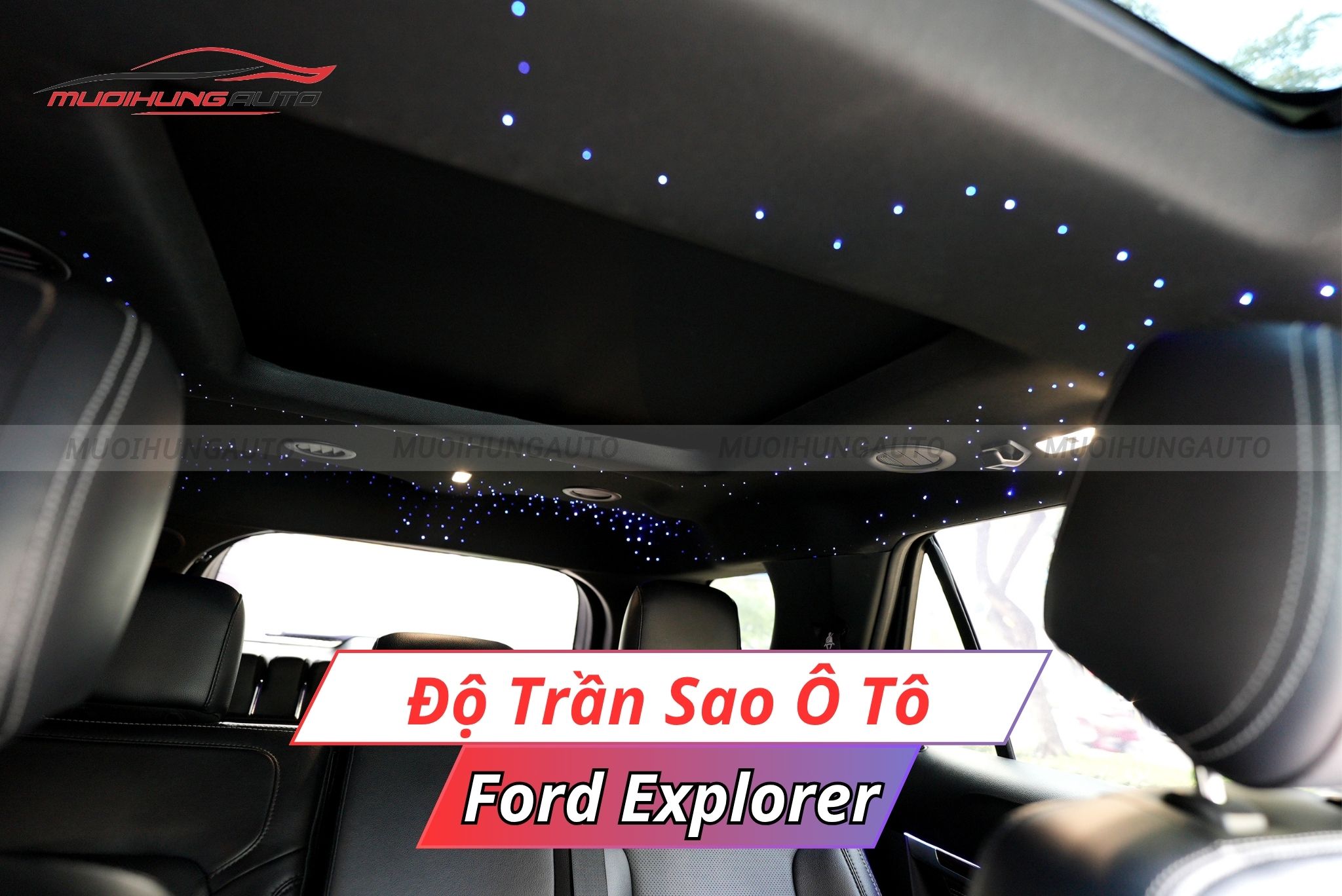 Độ trần sao xe ô tô Ford Explorer