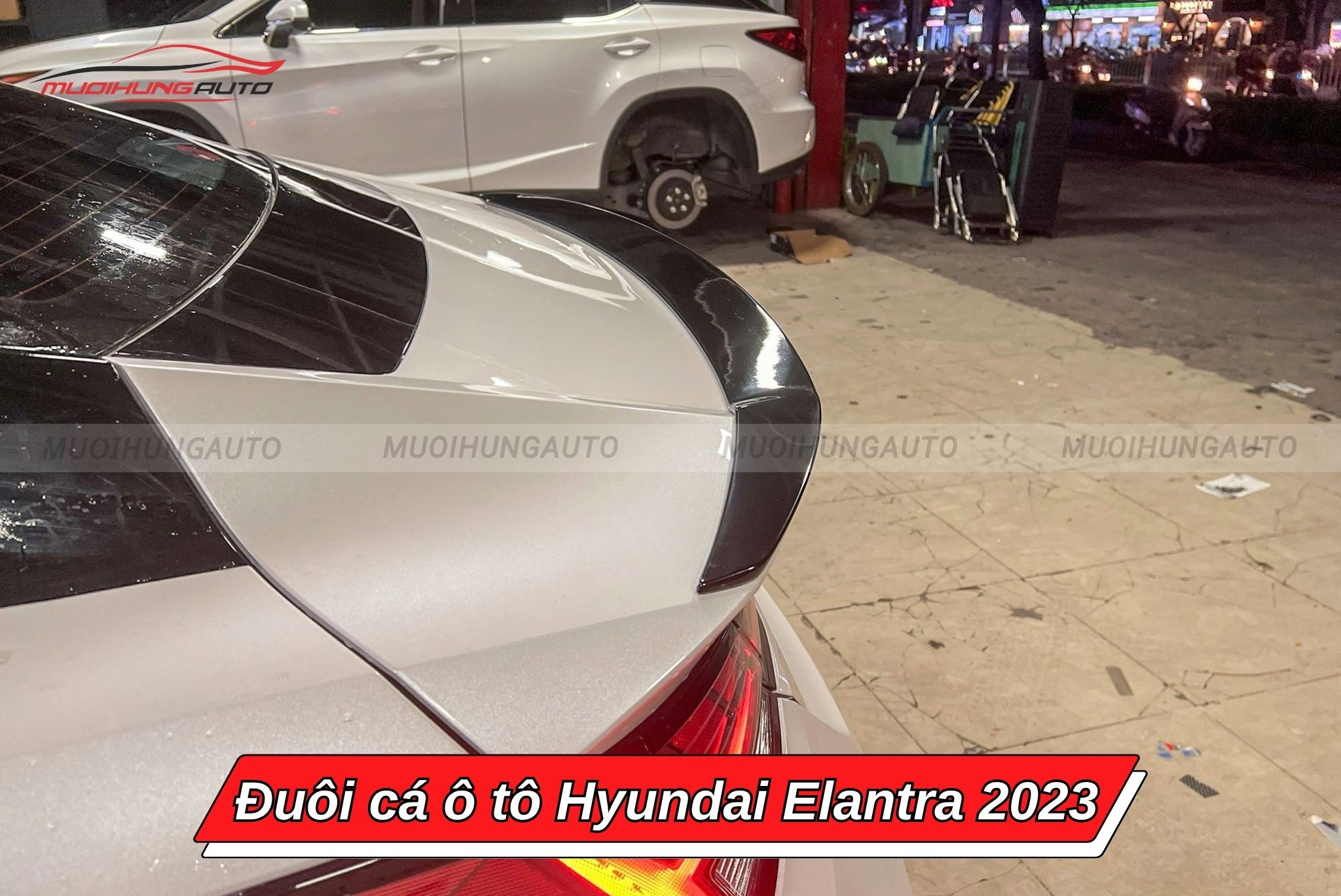 Đuôi cá cho xe Hyundai Elantra 2023