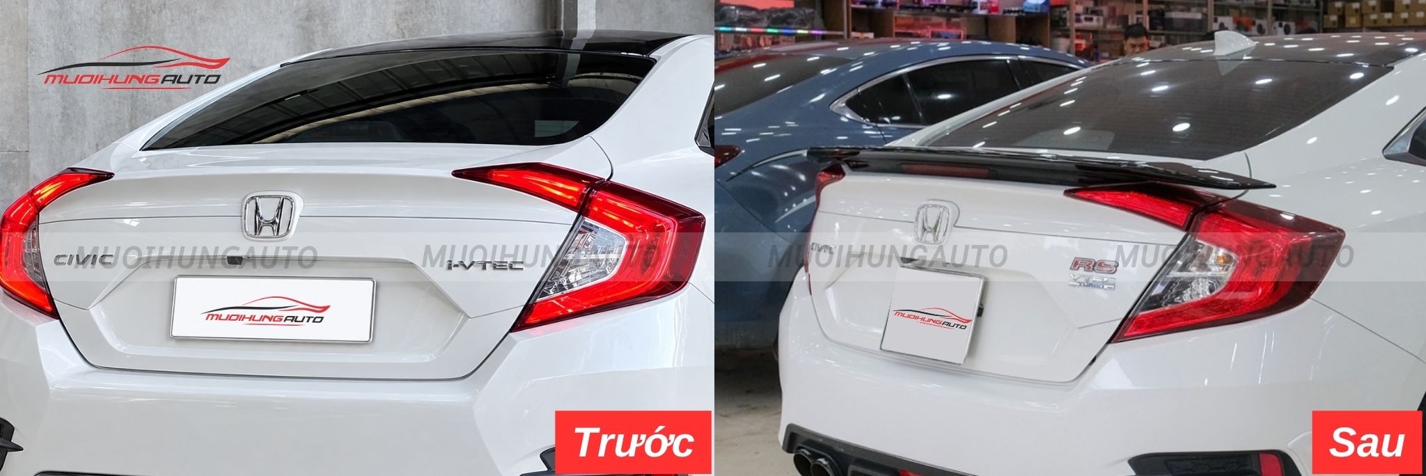 Đuôi cá ô tô Honda Civic 2019