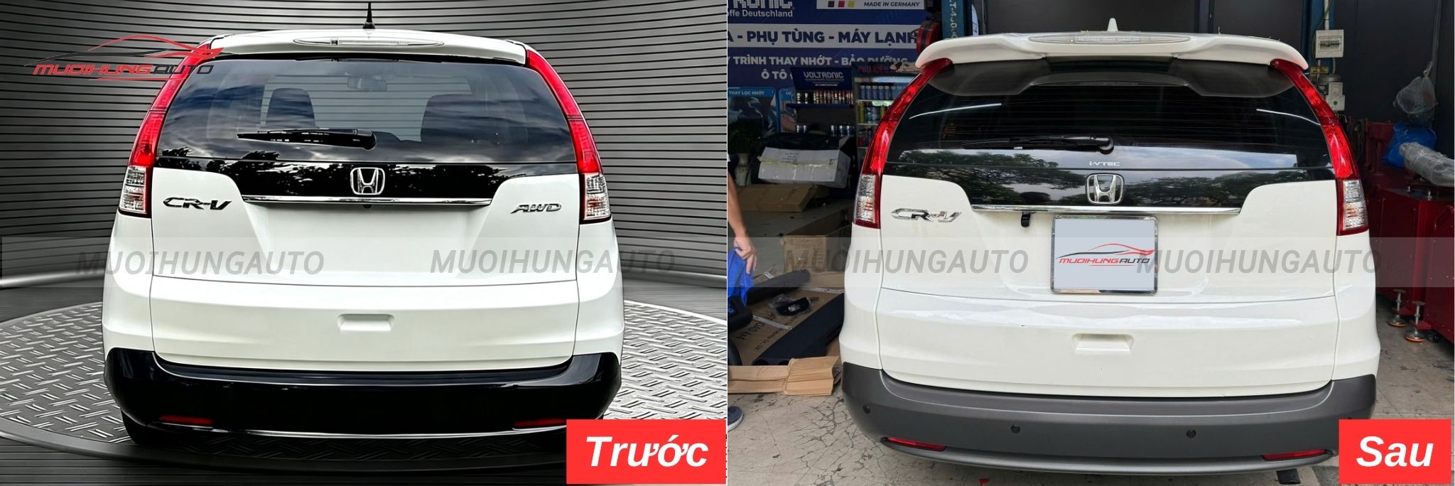Đuôi cá ô tô Honda CRV