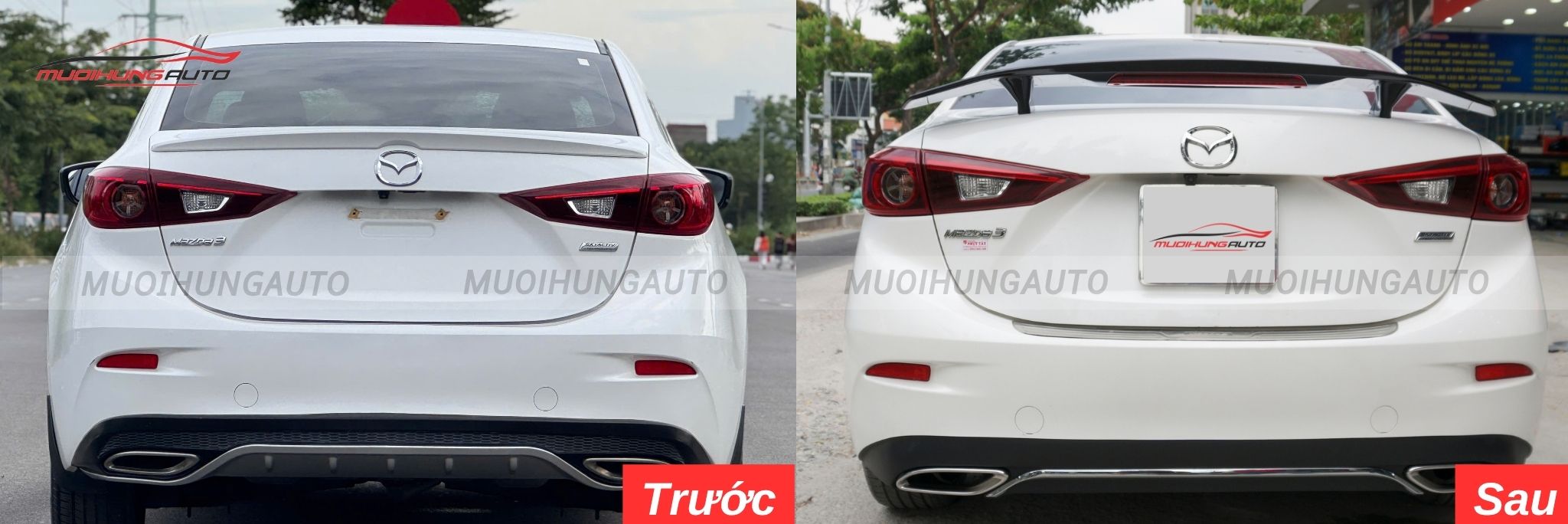 Đuôi cá ô tô Mazda 3