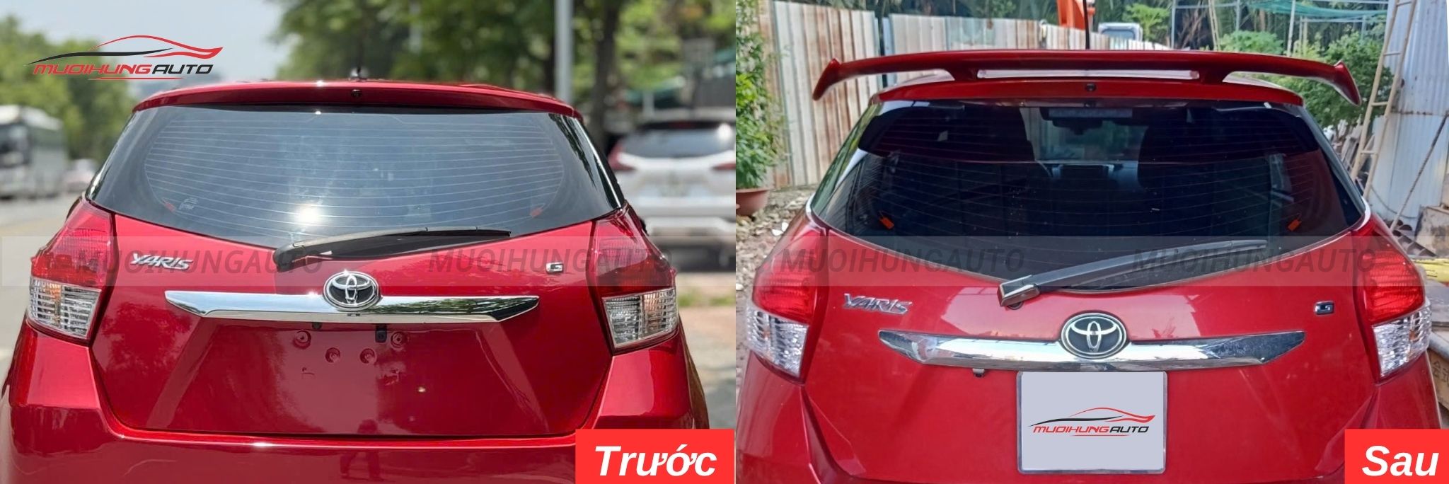 Đuôi cá ô tô Toyota Yaris
