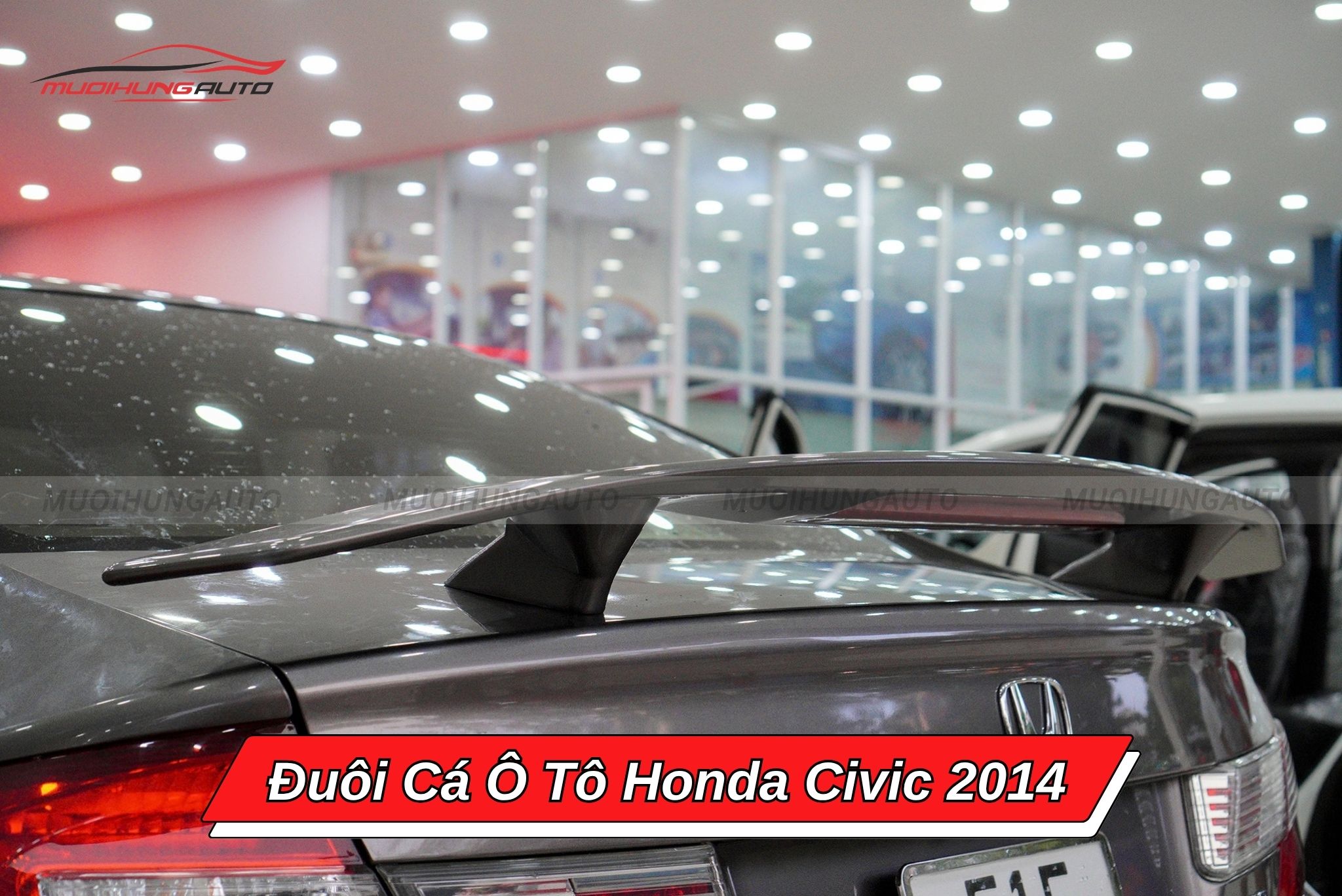 Đuôi cá xe hơi Honda Civic 2014