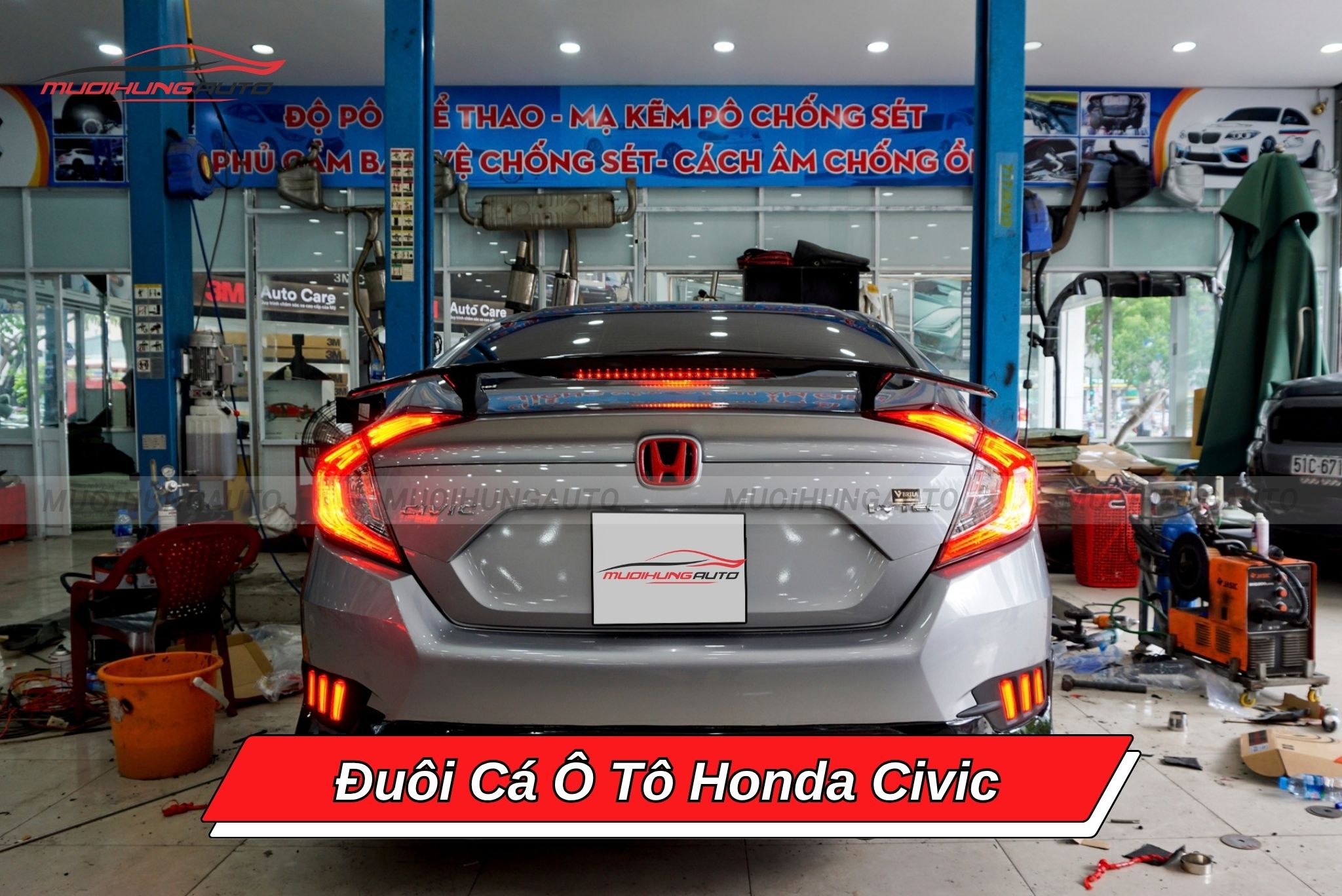 Đuôi cá xe ô tô Honda Civic