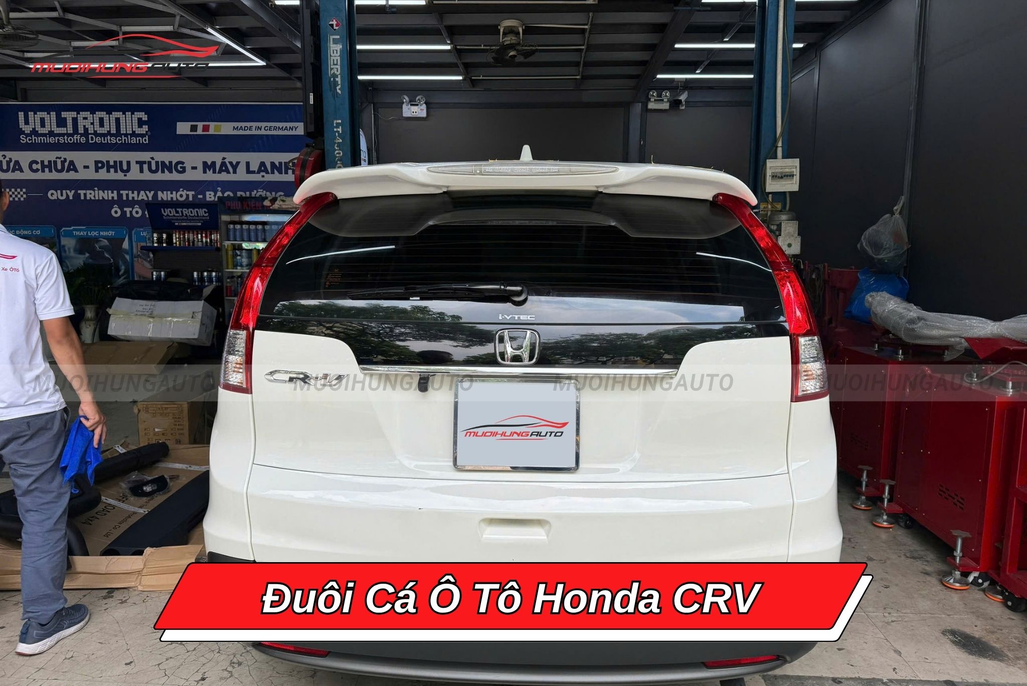 Đuôi cá xe ô tô Honda CRV
