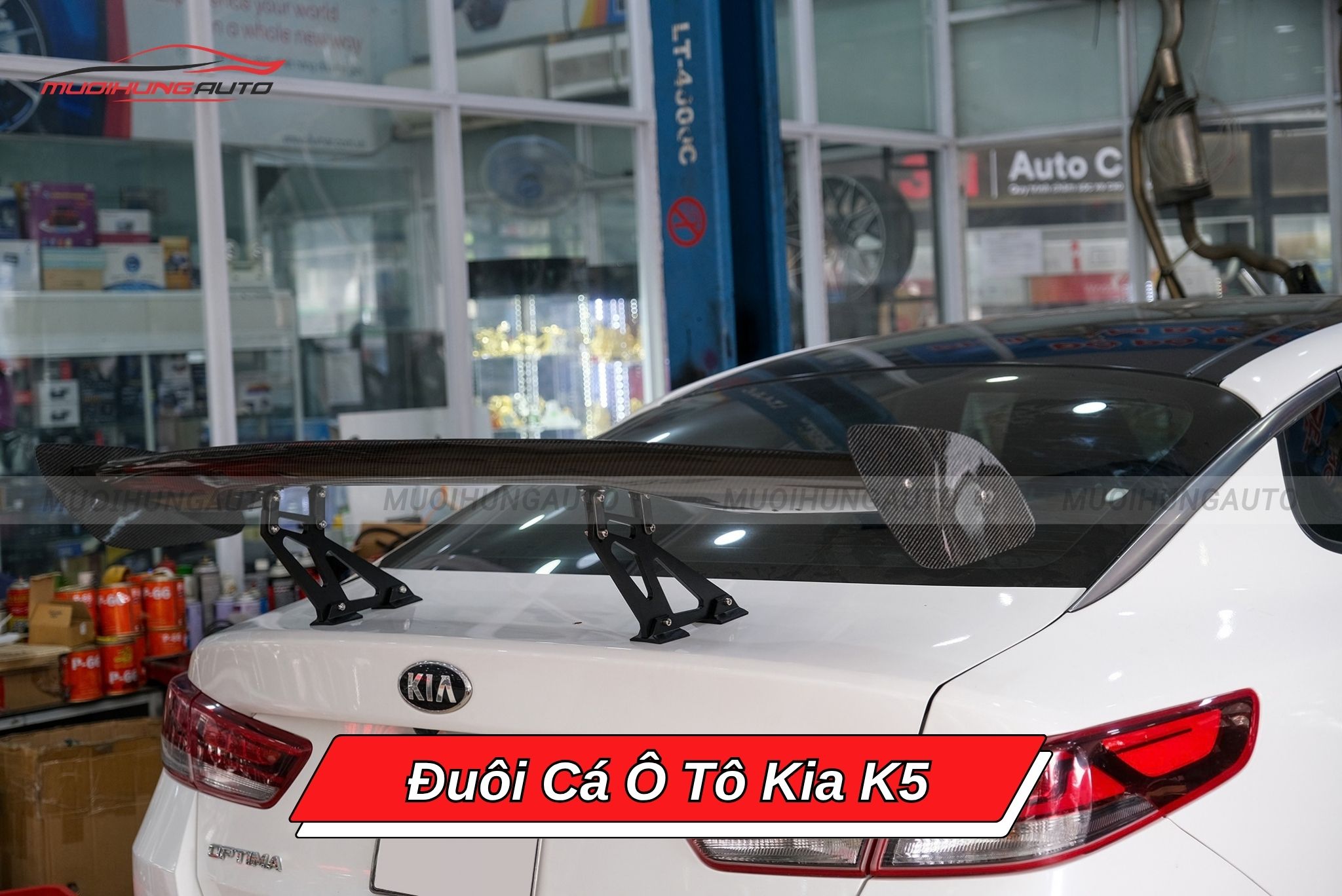 Đuôi gió ô tô Kia K5